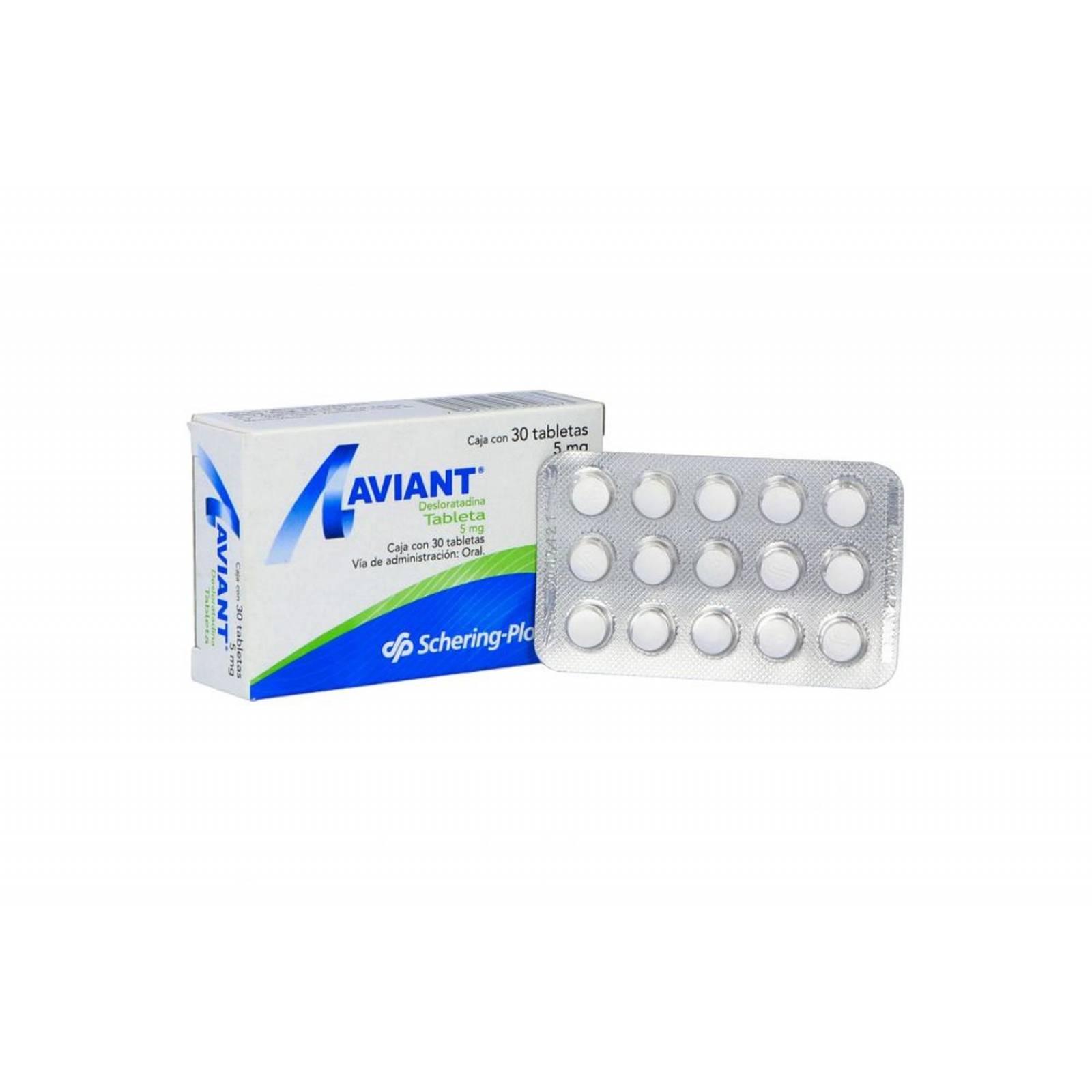 Aviant 5 mg Caja Con 30 Tabletas 