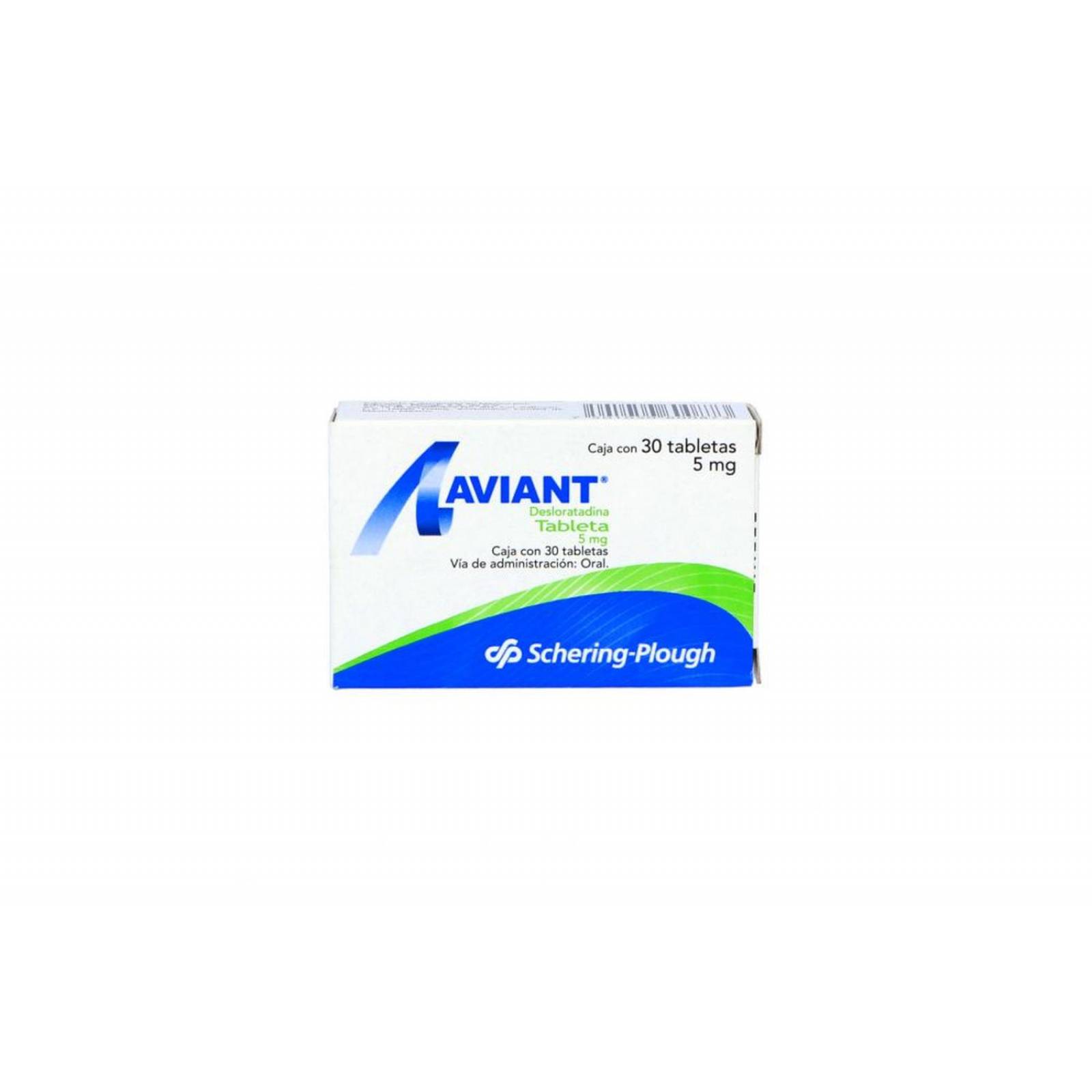 Aviant 5 mg Caja Con 30 Tabletas 