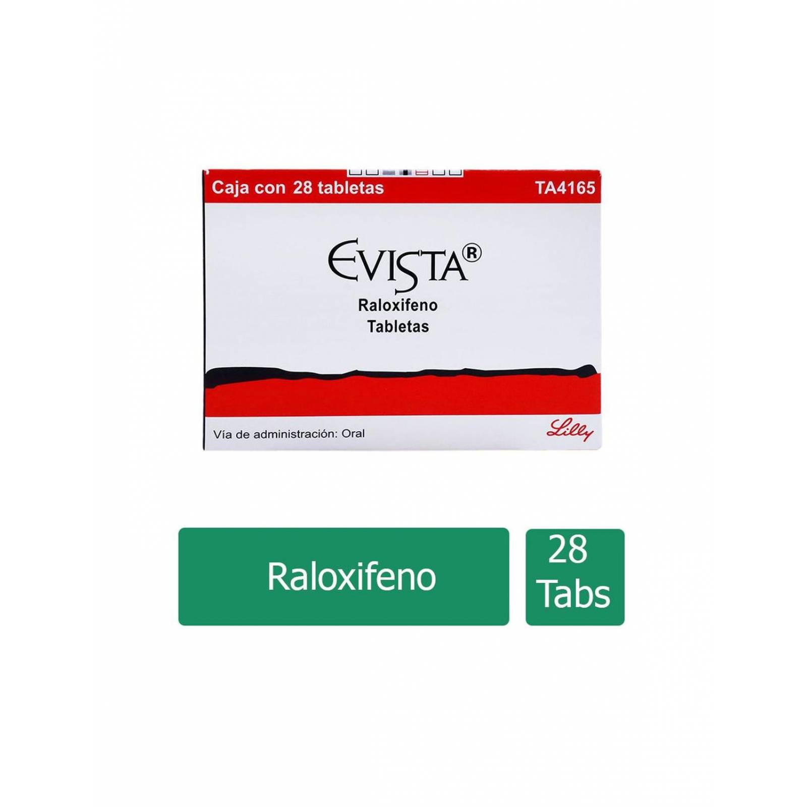 Evista 60 mg Caja Con 28 Tabletas 