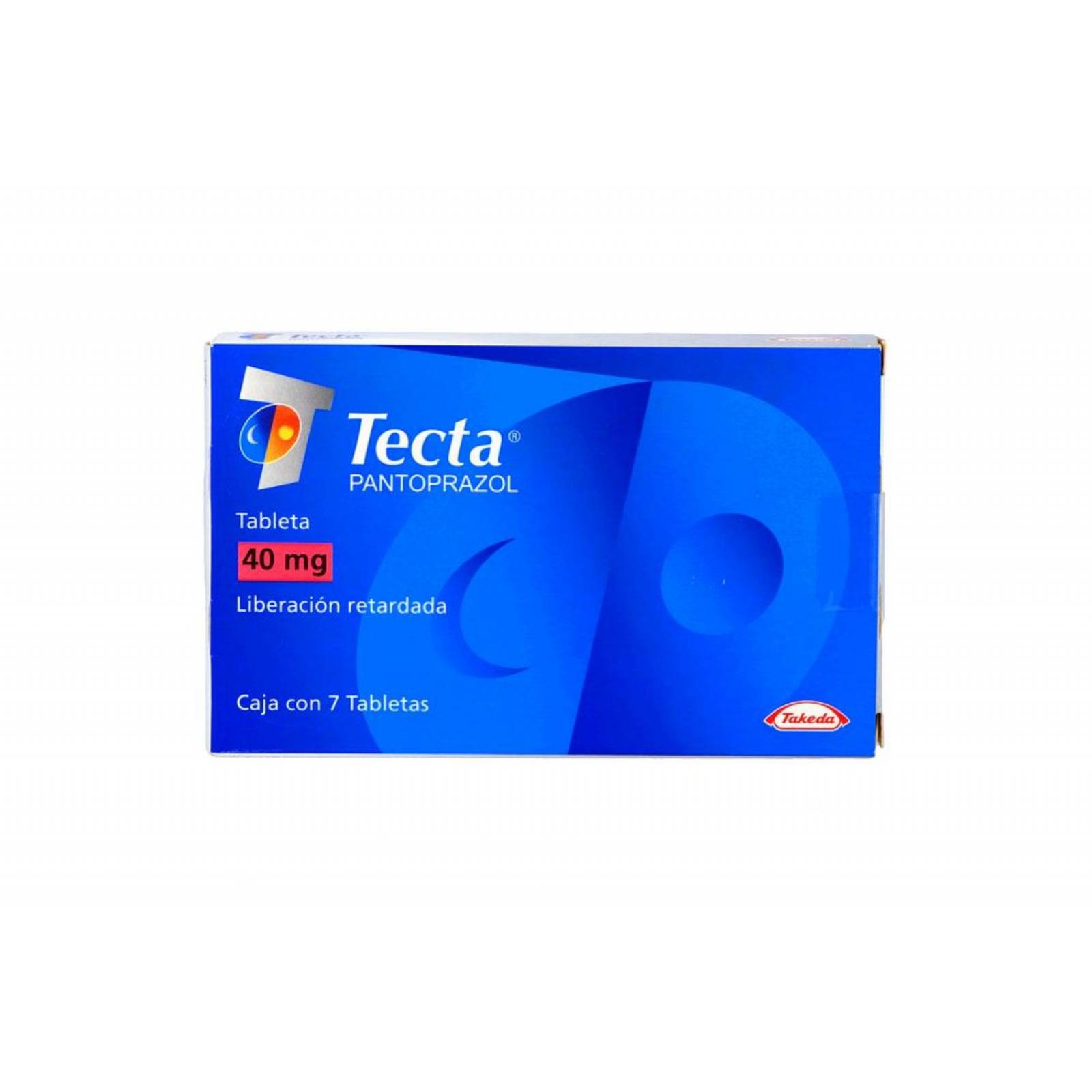 Tecta 40 mg Caja Con 7 Tabletas 