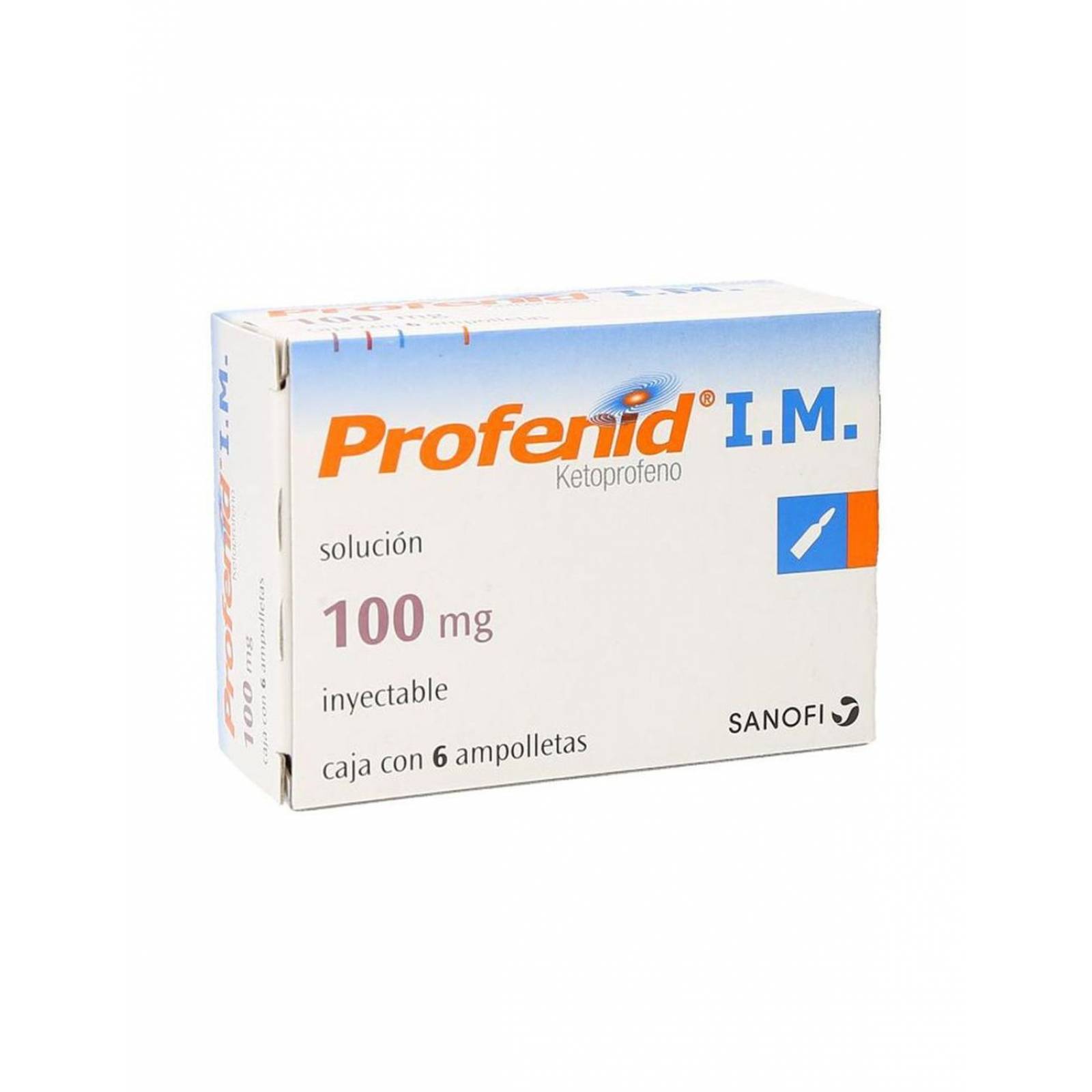 Profenid I.M 100 mg Caja Con 6 Ampolletas 