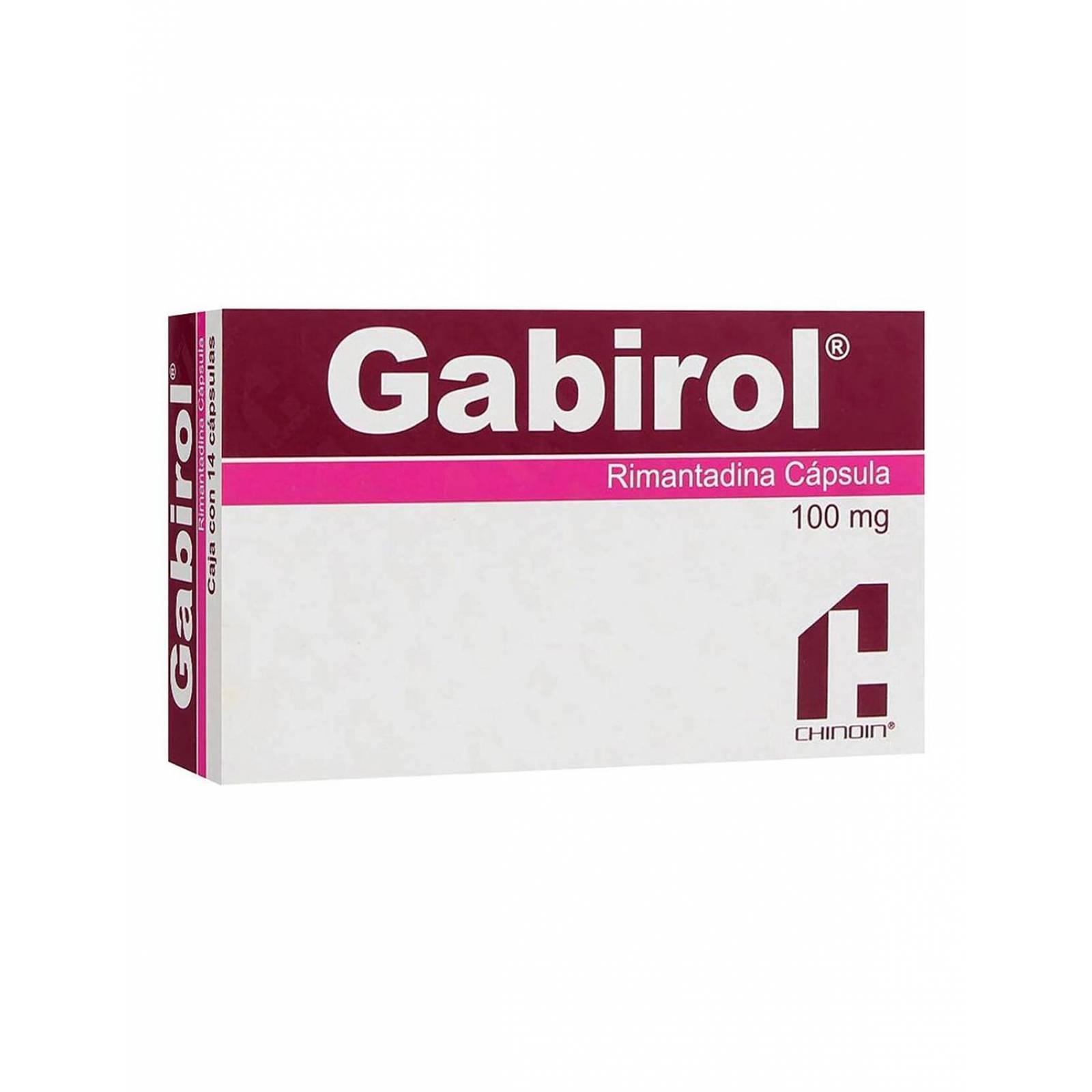 Gabirol 100 mg Caja Con 14 Cápsulas 