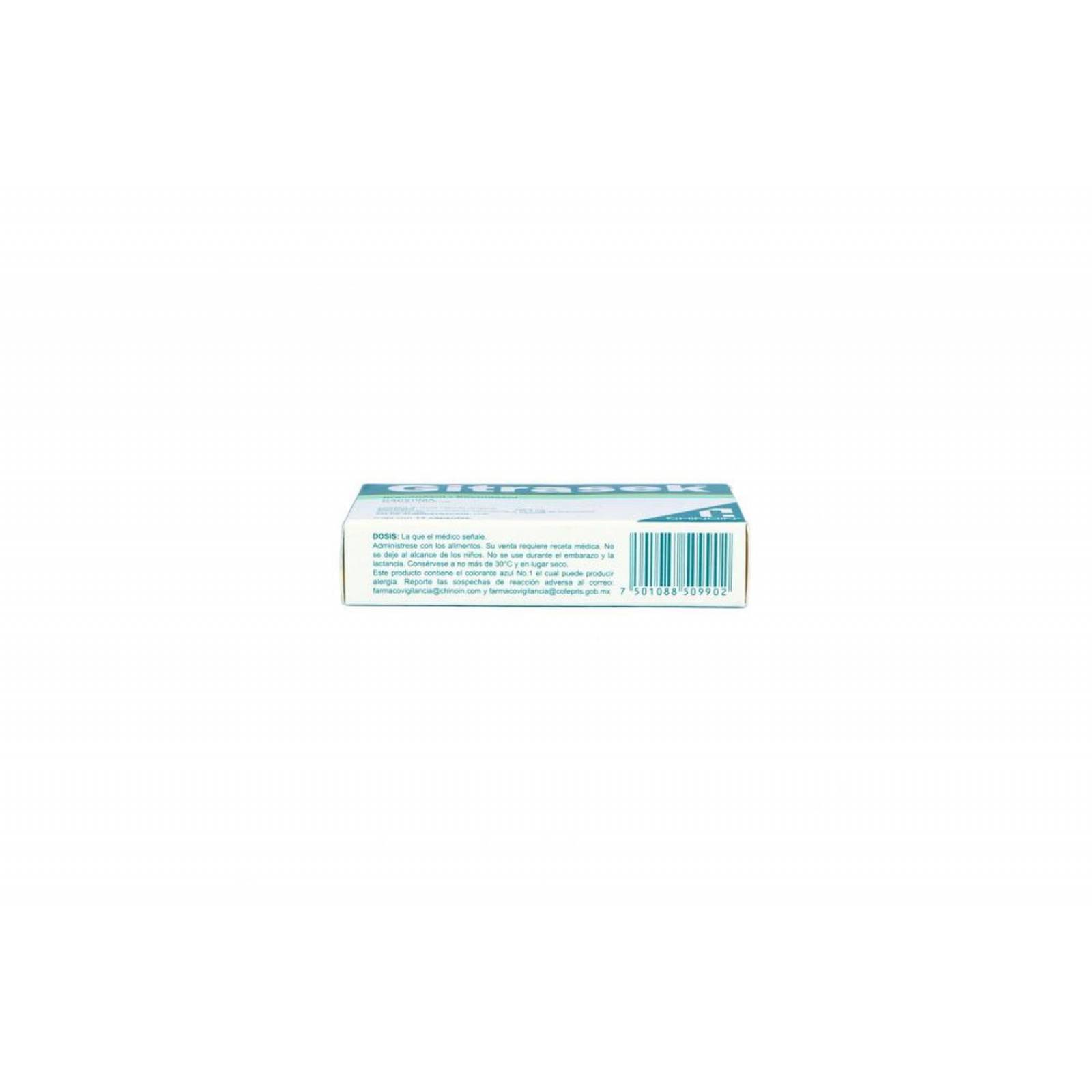 Gitrasek 33.3mg/166.6mg Caja Con 12 Cápsulas 