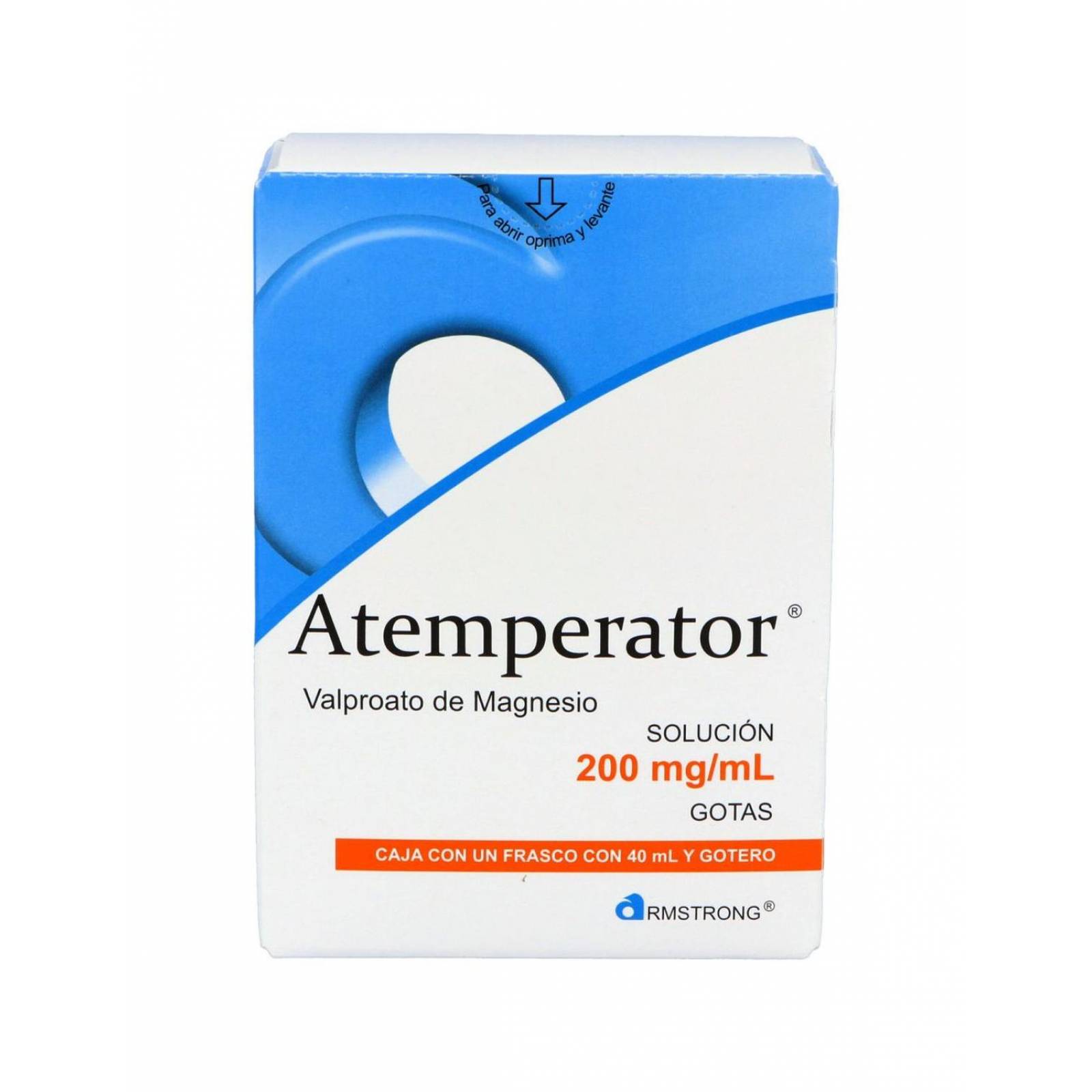 Atemperator Solución Gotas 20 mg /mL Caja Con Frasco Con 40 mL Y Gotero 