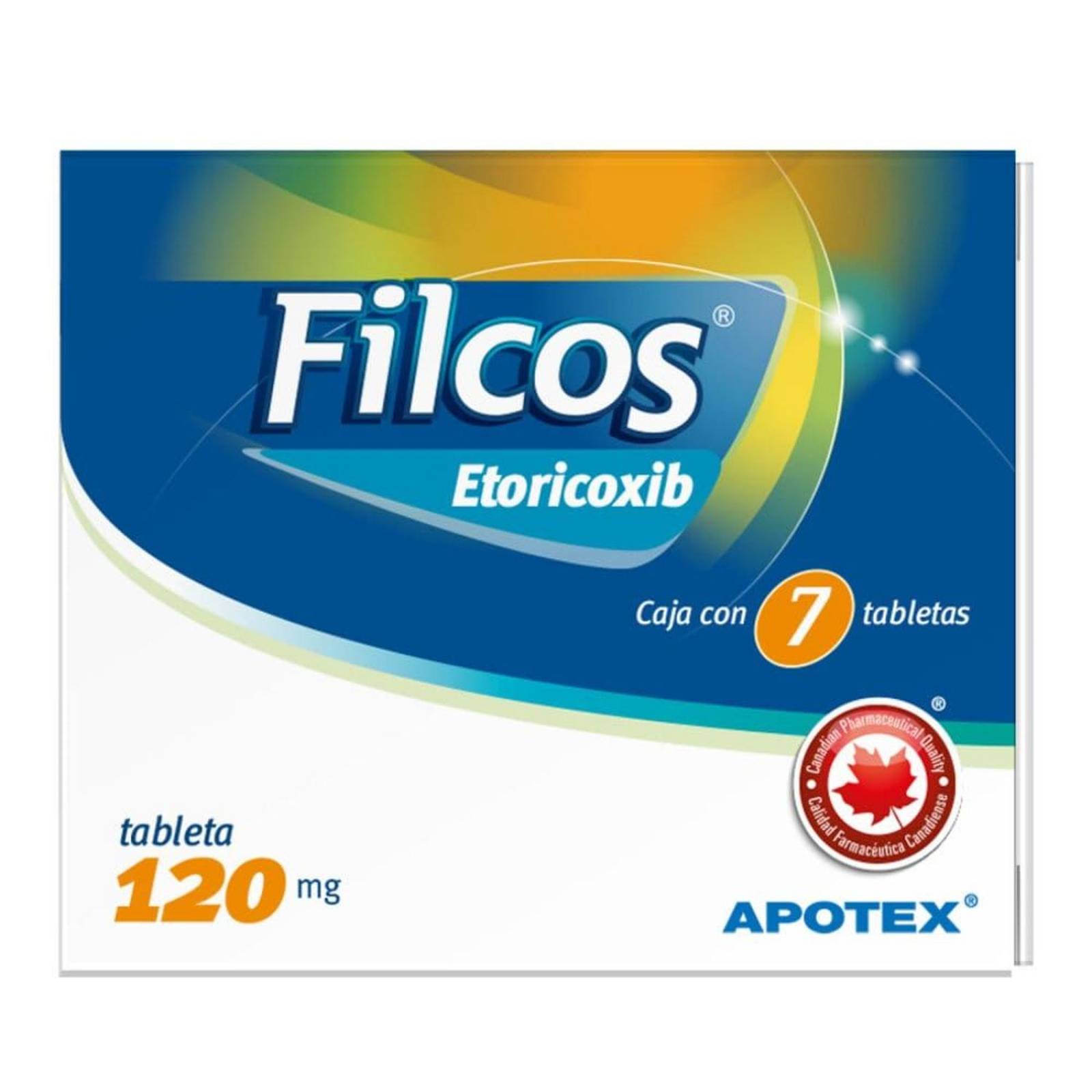 Filcos 120 mg Caja Con Blíster Con 7 Tabletas 