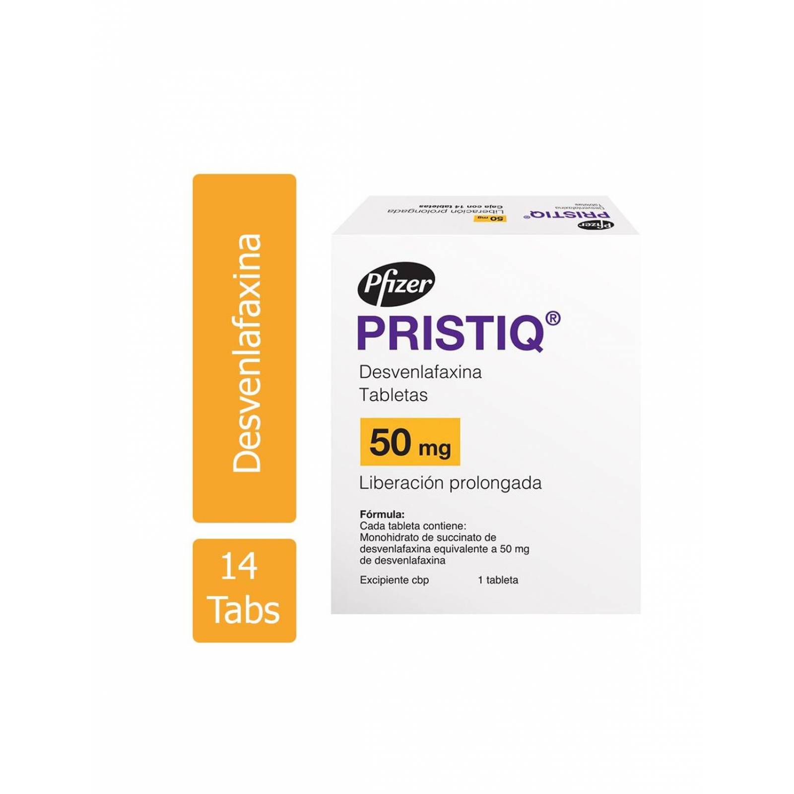 Pristiq 50 mg Caja Con 14 Tabletas 