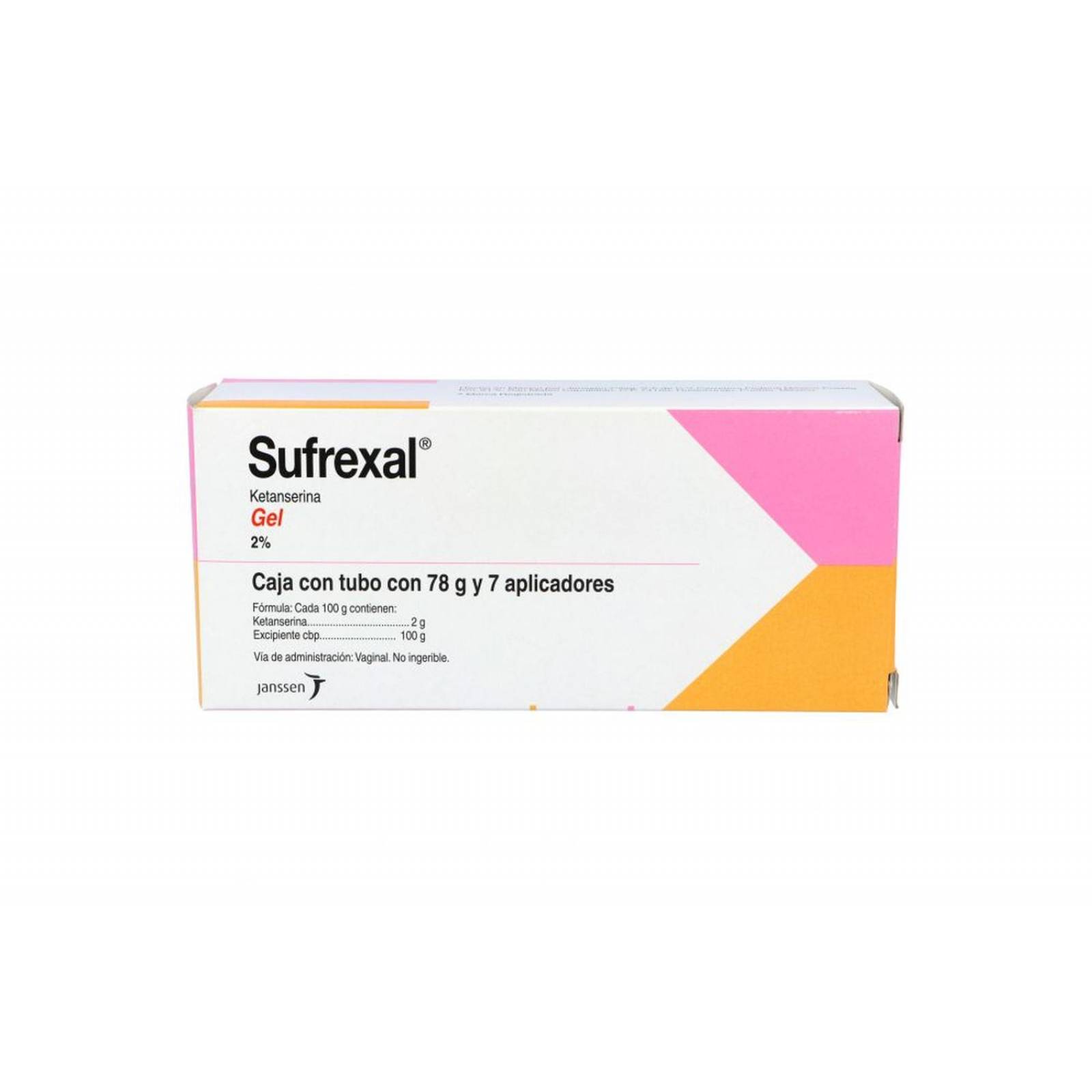 Sufrexal Gel Vaginal Caja Con 78 g y 7 Aplicadores 