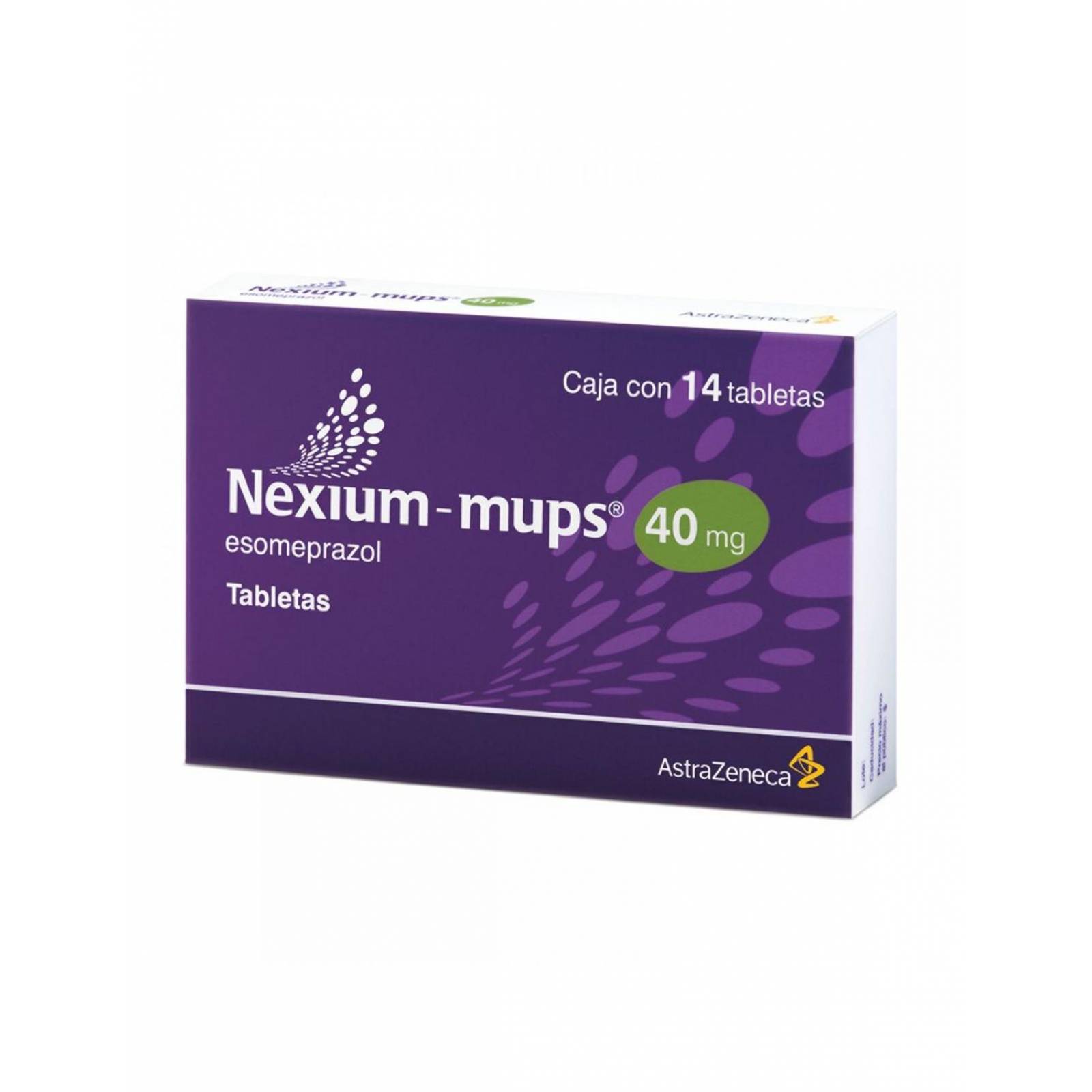Nexium Mups 40 mg Caja Con 14 Tabletas 