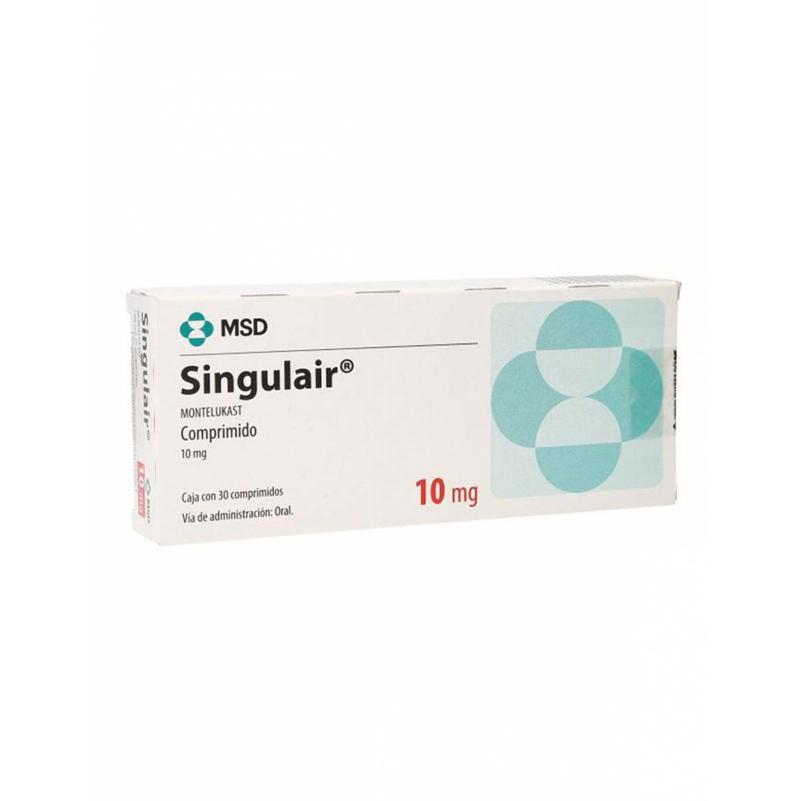 Singulair 10 mg Caja Con 30 Comprimidos 