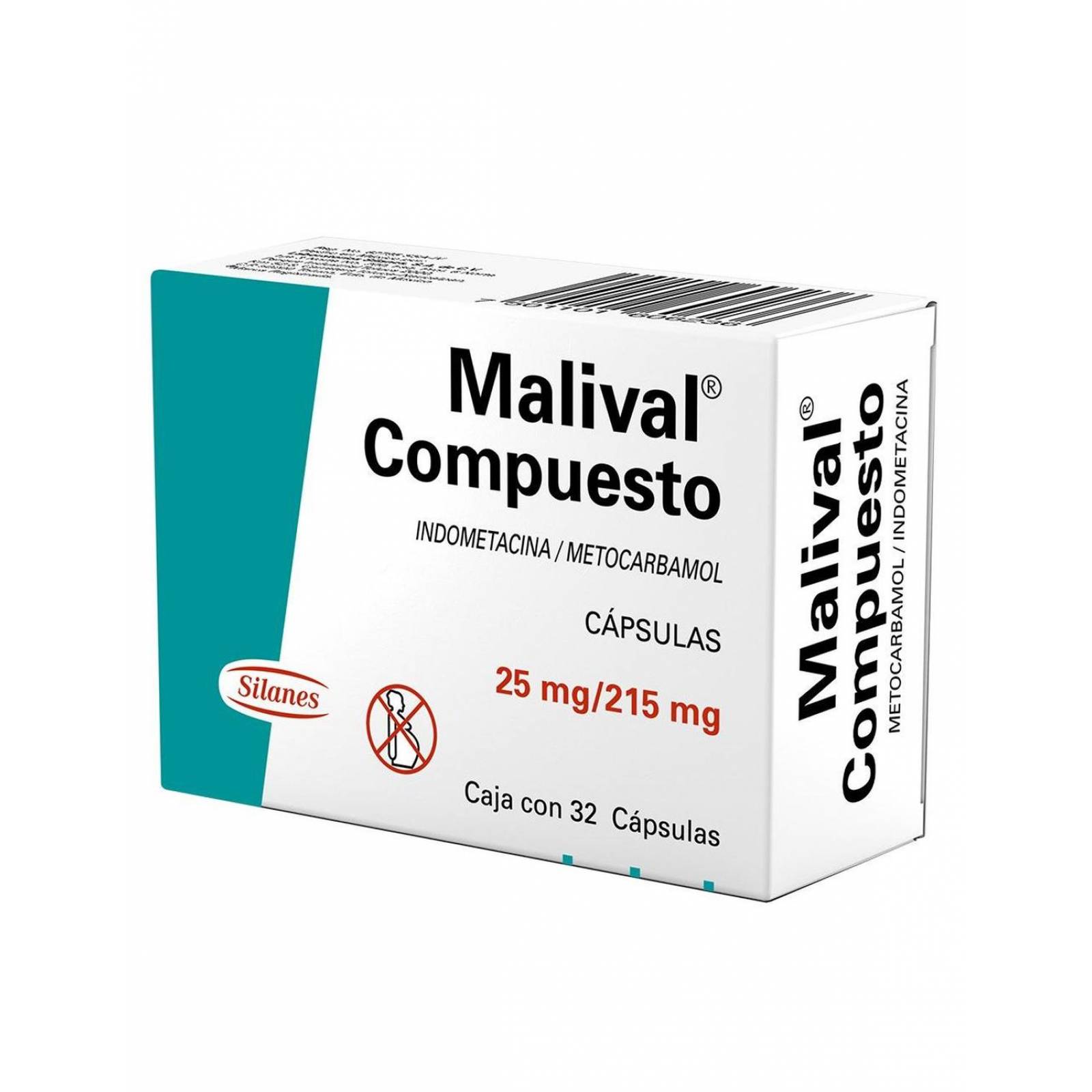 Malival Compuesto Caja Con 32 Cápsulas 
