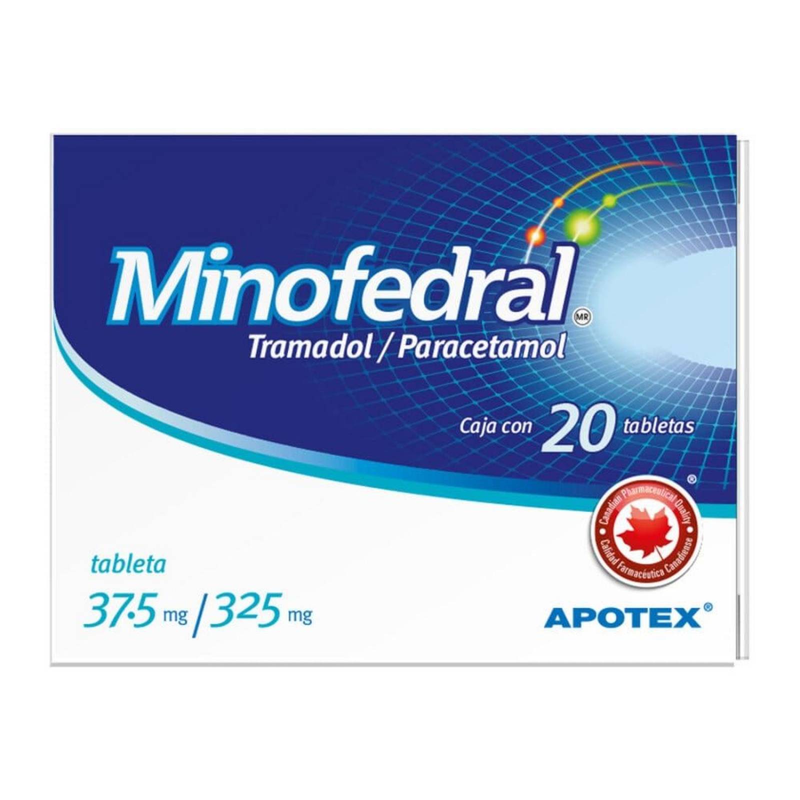 Minofedral 37.5 mg/325 mg Caja Con Blíster Con 20 Tabletas 