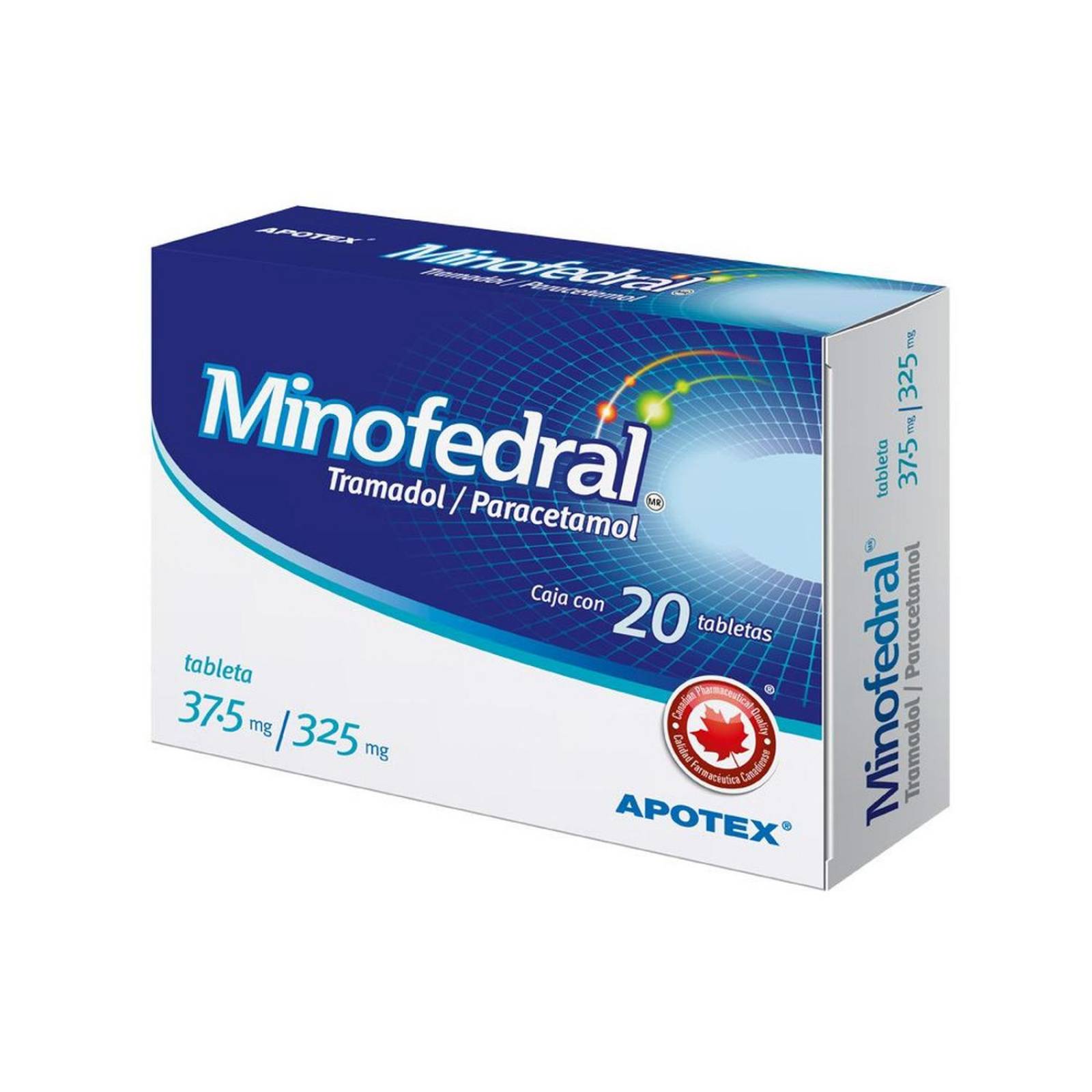 Minofedral 37.5 mg/325 mg Caja Con Blíster Con 20 Tabletas 