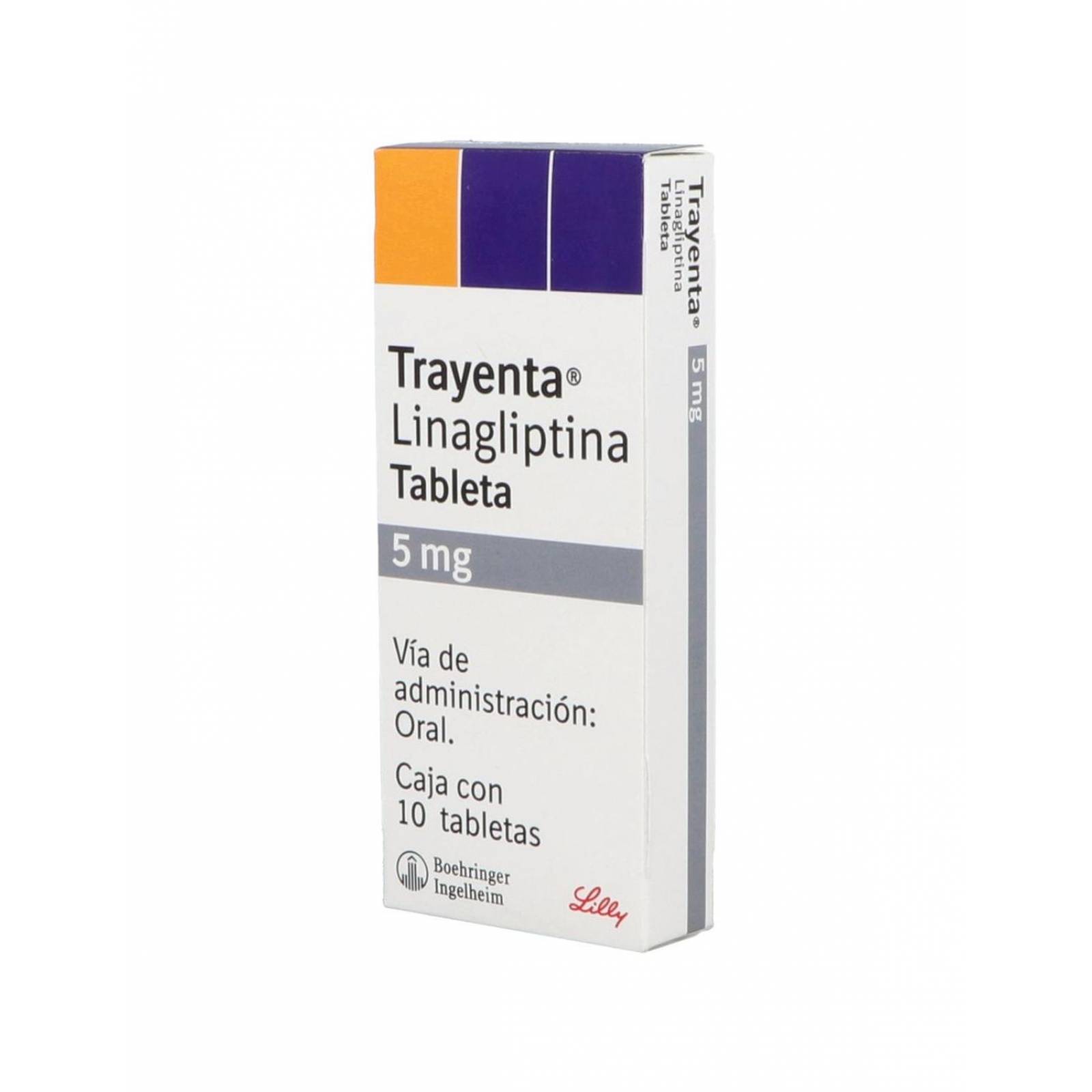 Trayenta 5 mg Caja Con 10 Tabletas 