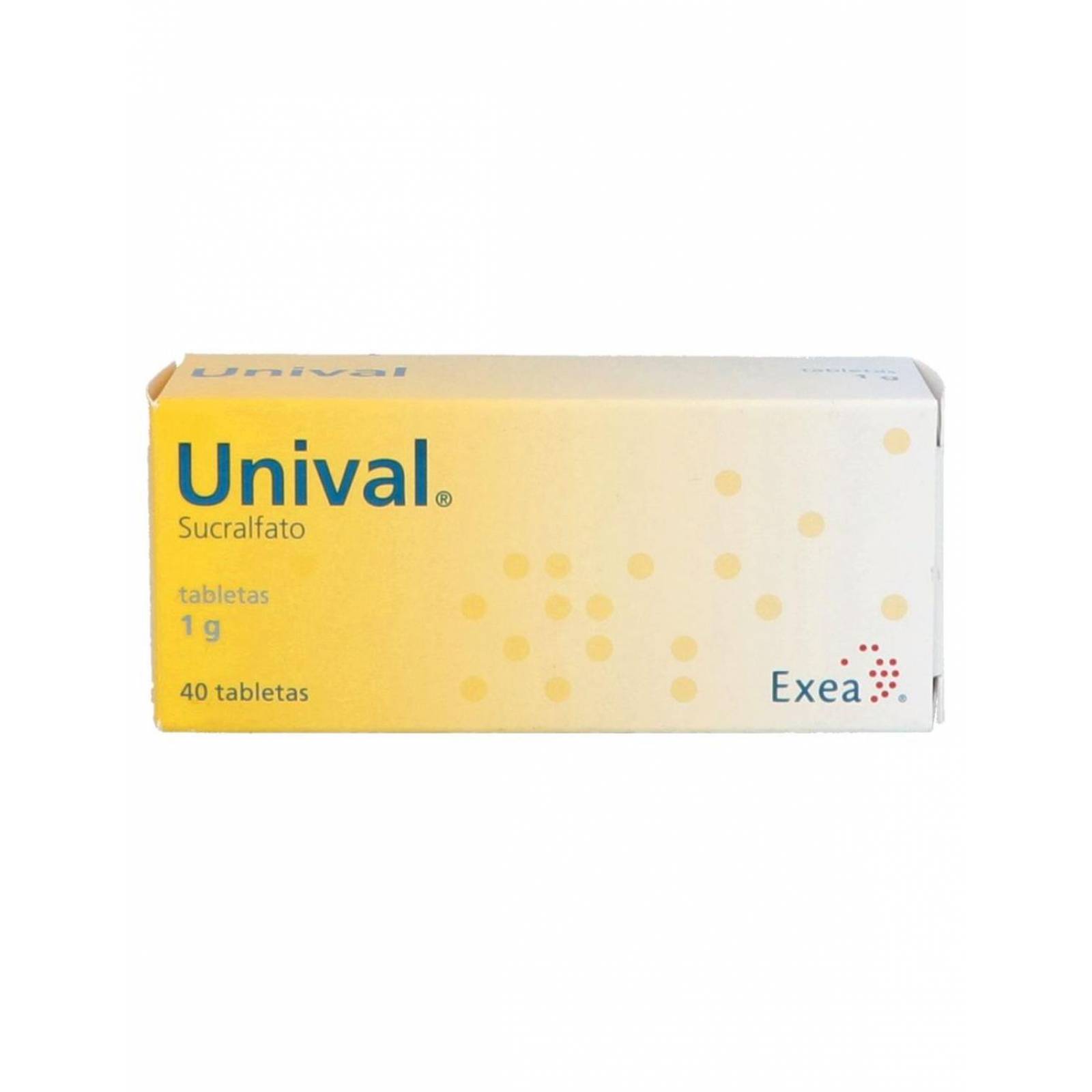 Unival 1g Caja Con 40 Tabletas 