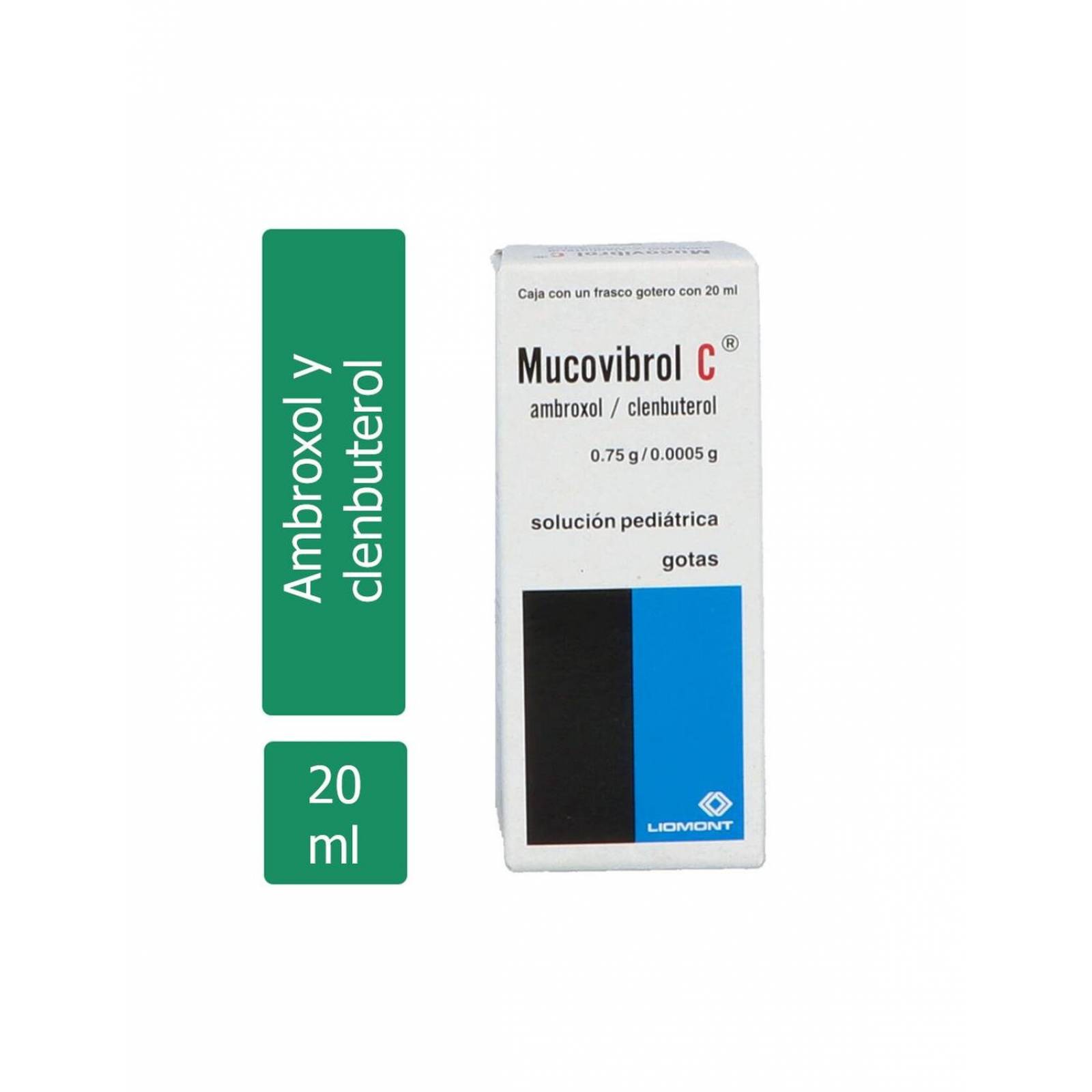 Mucovibrol C 7.5 mg/ .05 mg Caja Con Frasco Gotero Con 20 mL 