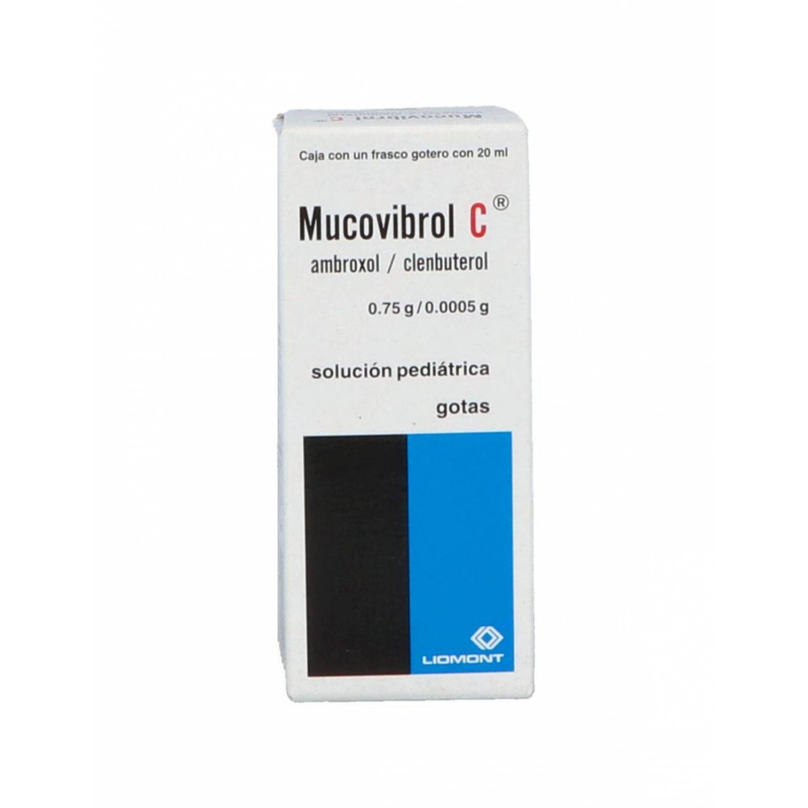 Mucovibrol C 7.5 mg/ .05 mg Caja Con Frasco Gotero Con 20 mL 