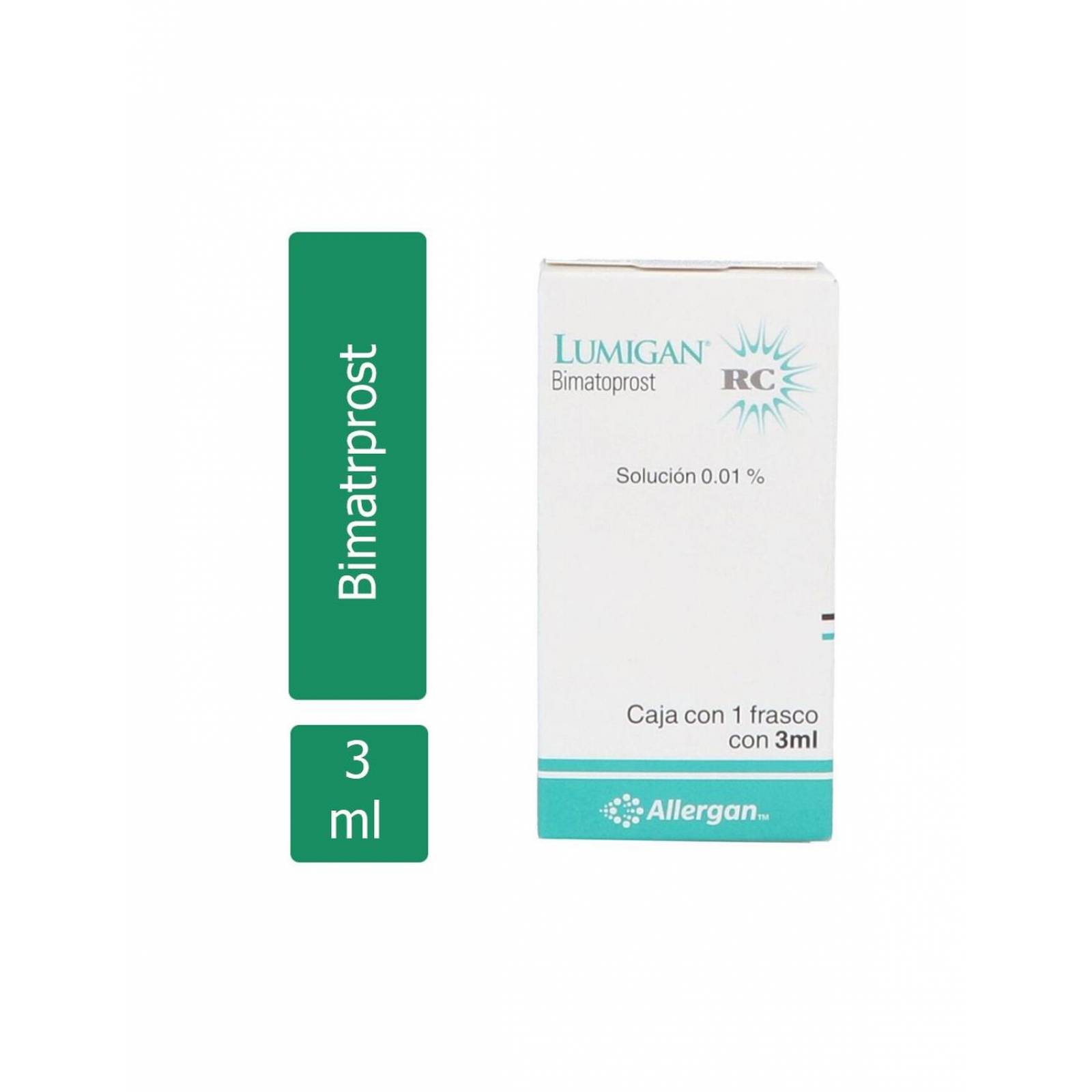 Lumigan RC 0.01 % Caja Con Frasco De 3 mL 