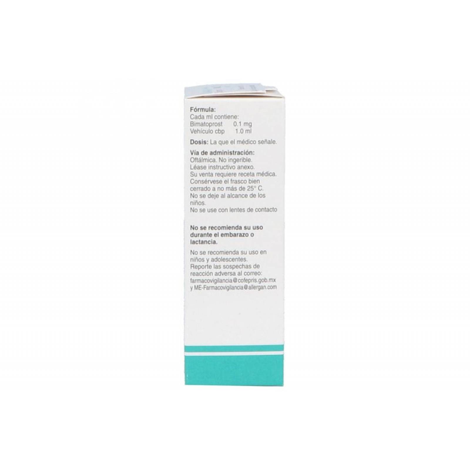 Lumigan RC 0.01 % Caja Con Frasco De 3 mL 
