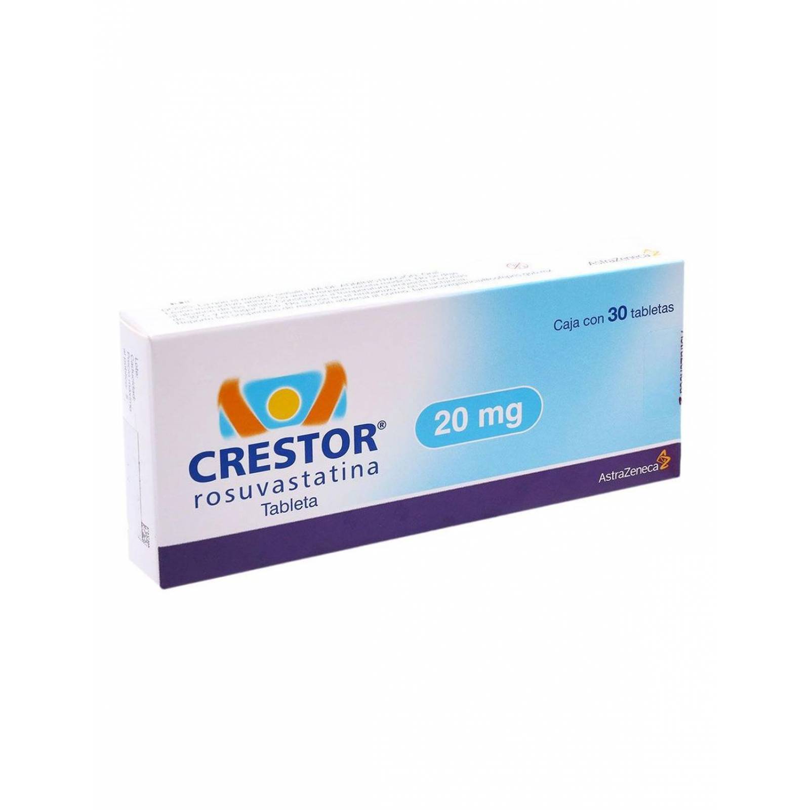 Crestor 20 mg Caja Con 30 Tabletas 
