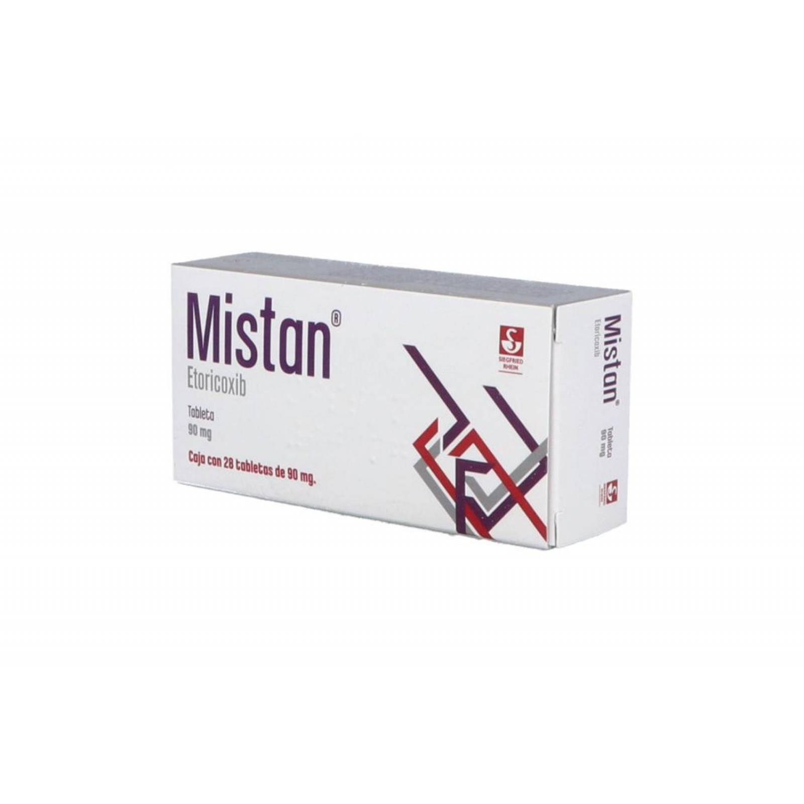 Mistan 90 mg Caja Con 28 Tabletas 