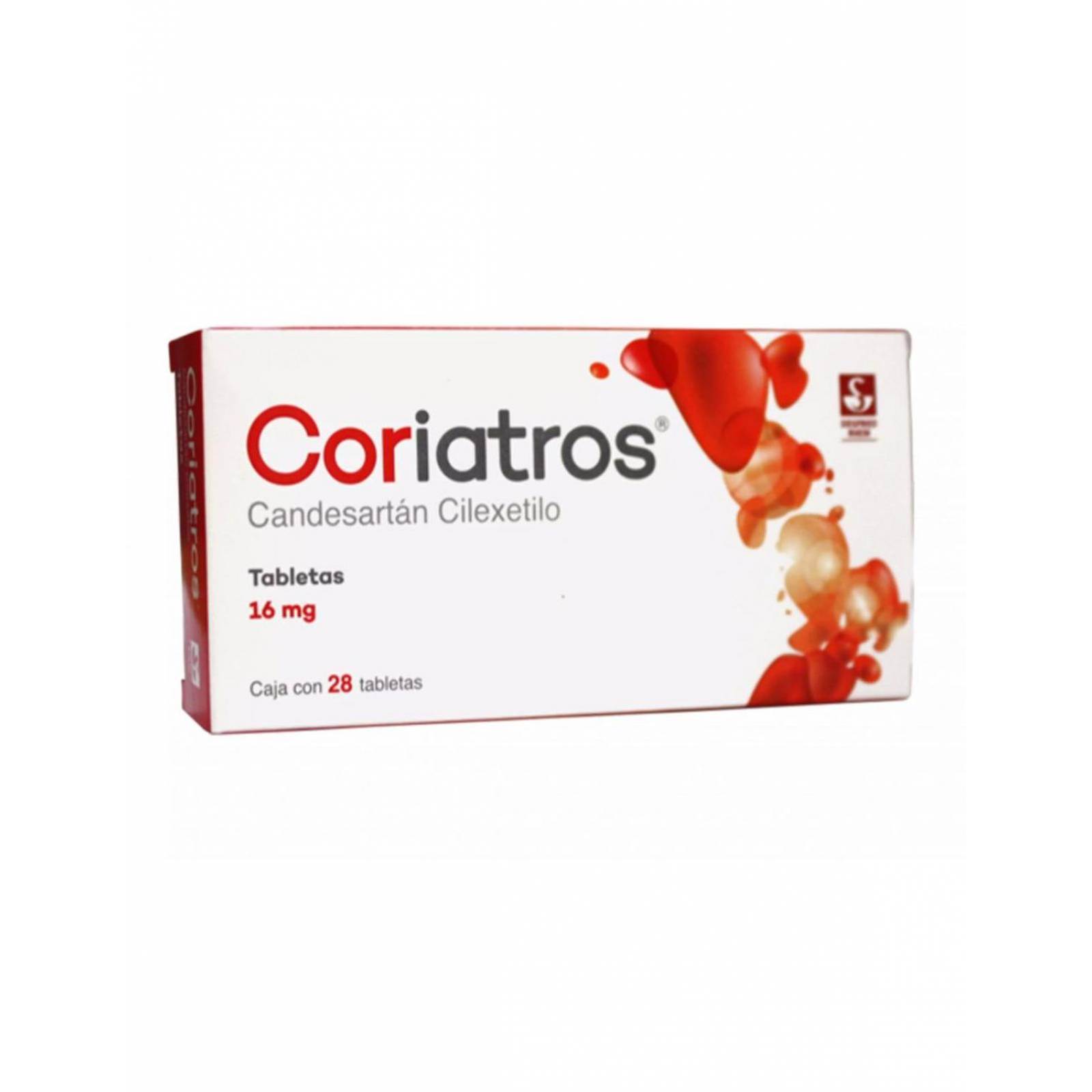 Coriatros 16 mg Caja Con 28 Tabletas 