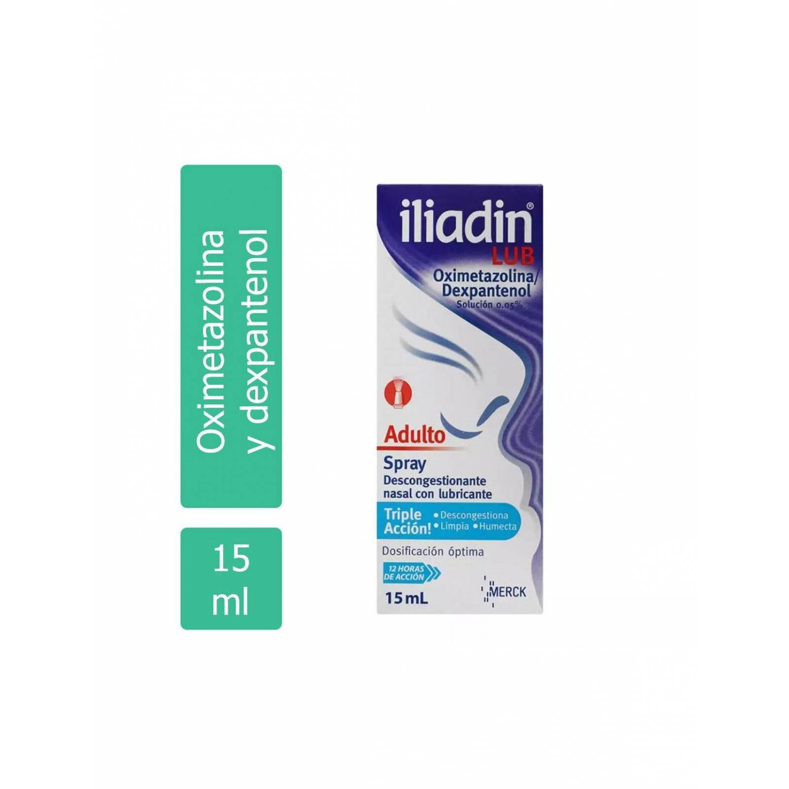 Iliadin Lub Adulto Frasco Con Spray Con 15 mL 