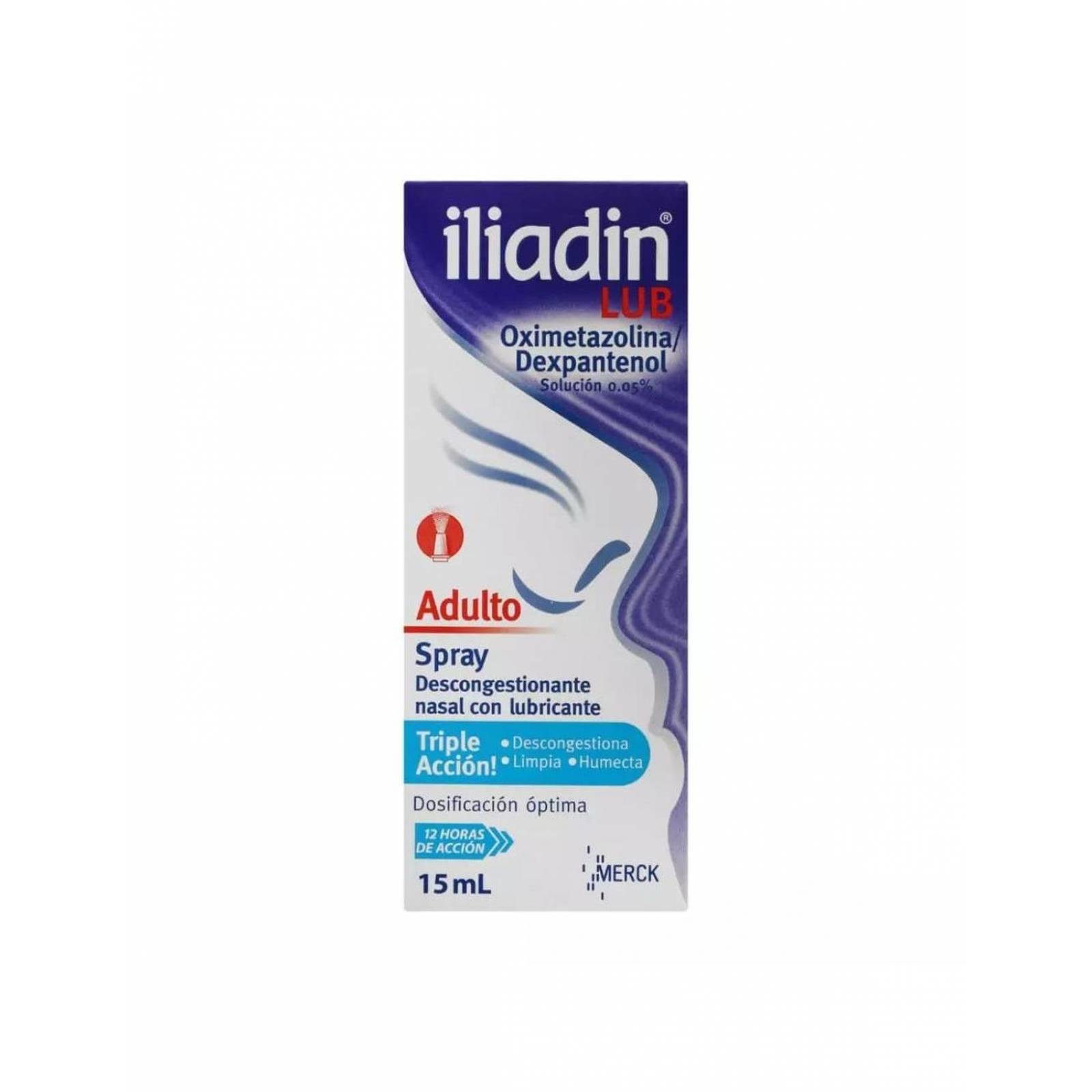 Iliadin Lub Adulto Frasco Con Spray Con 15 mL 