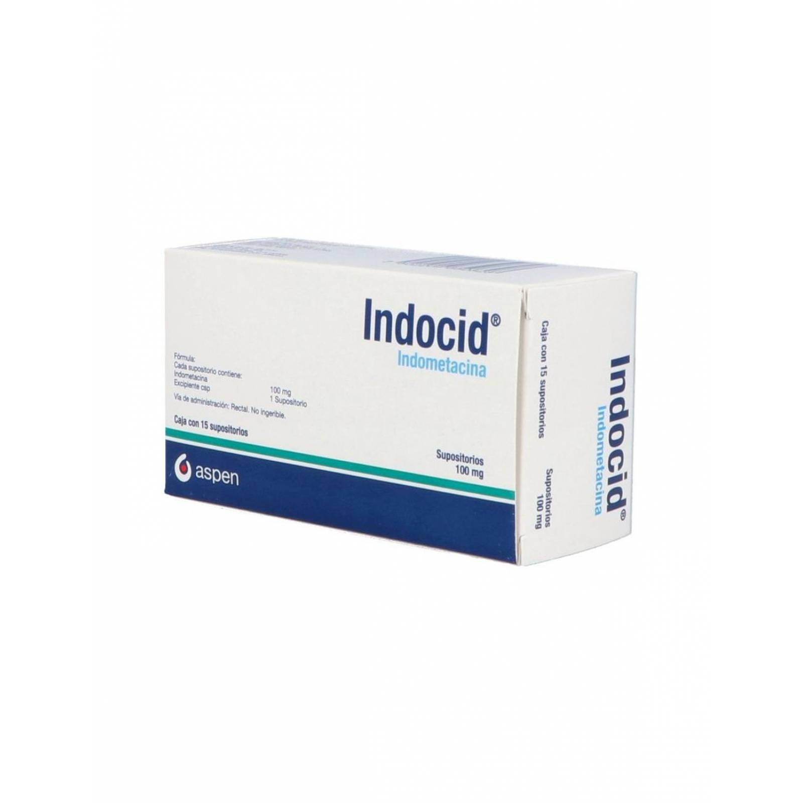 Indocid 100 mg Caja Con 15 Supositorios 