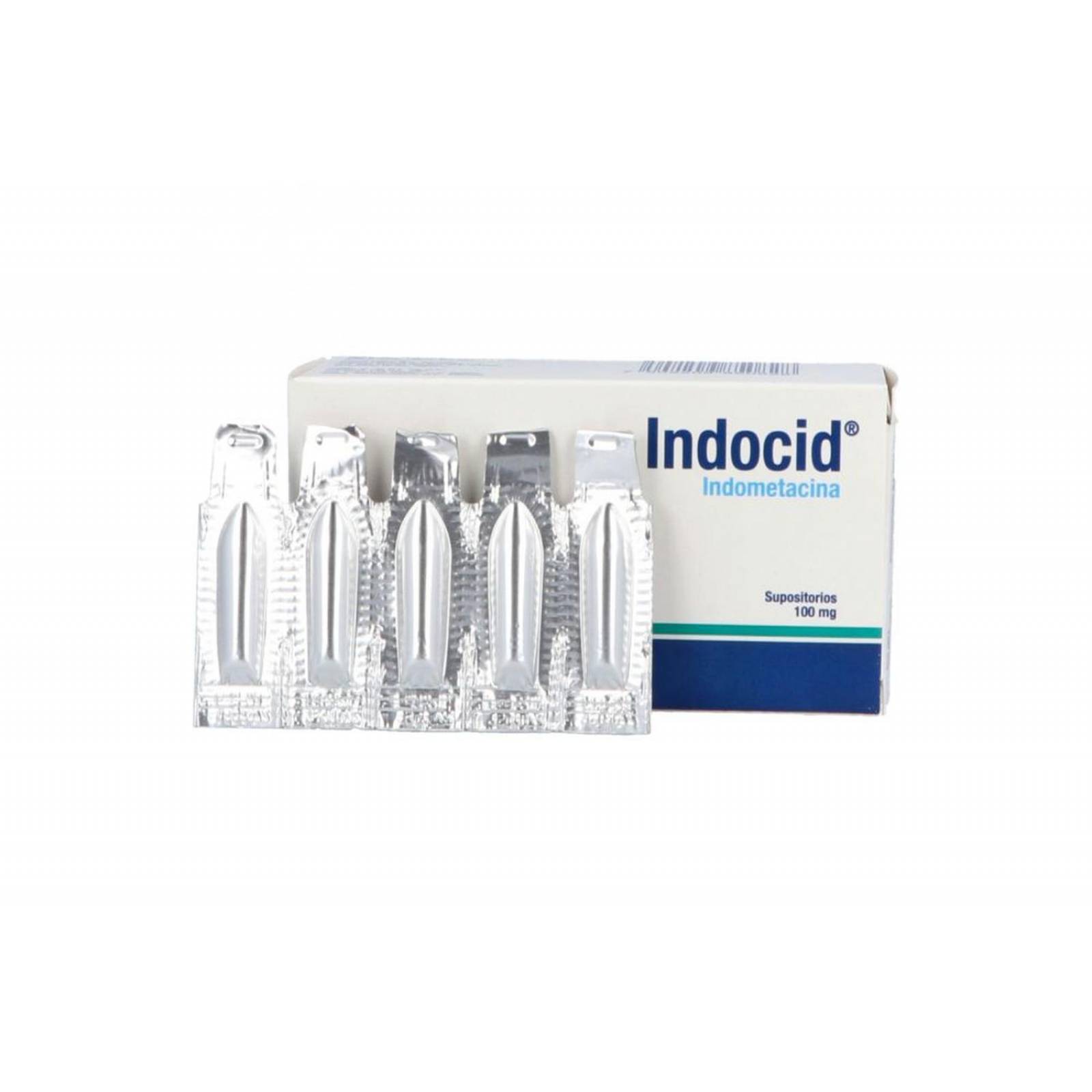 Indocid 100 mg Caja Con 15 Supositorios 
