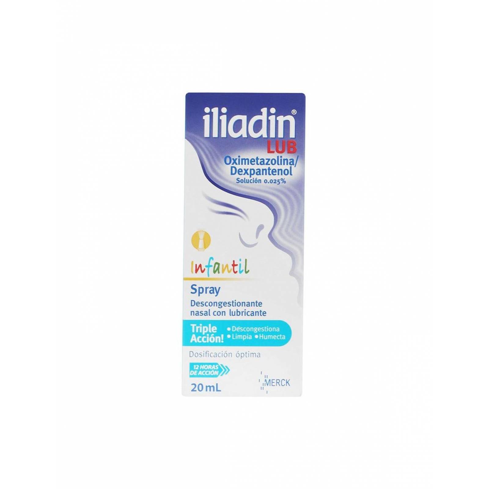 Iliadin Lub Infantil 0.025% Caja Con Atomizador Con 20 mL 