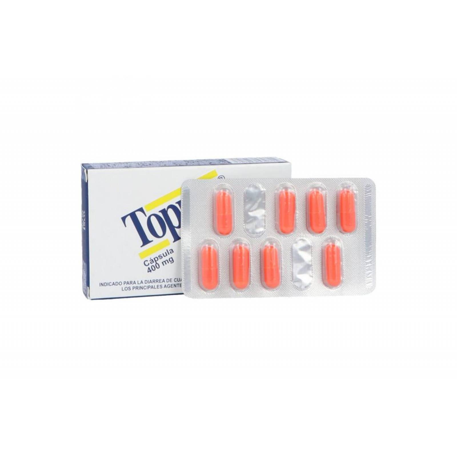 Topron 400 mg Caja Con 16 Cápsulas 
