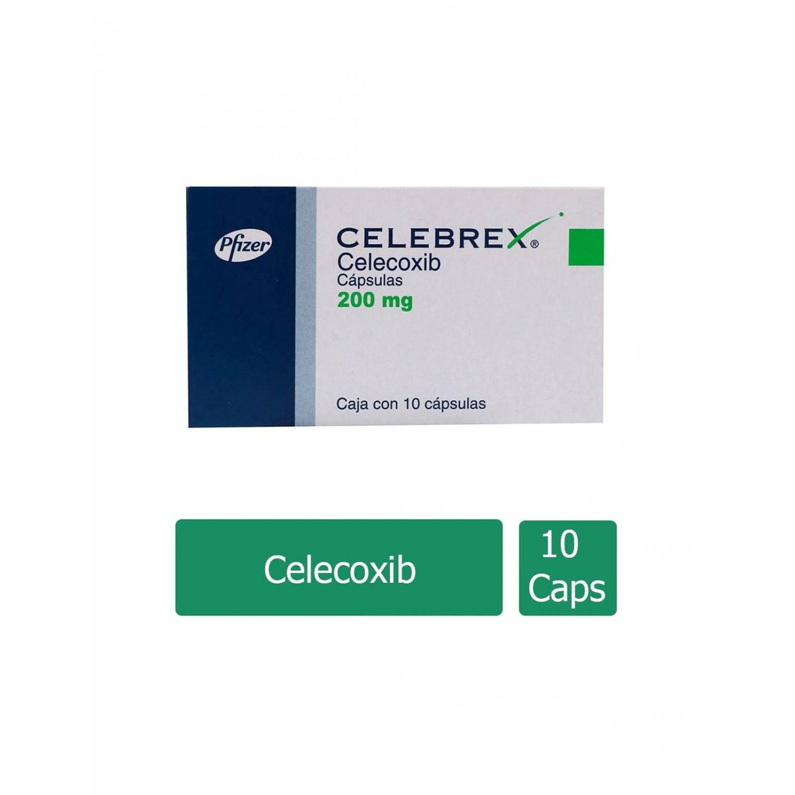 Celebrex 200 mg Caja Con 10 Cápsulas 