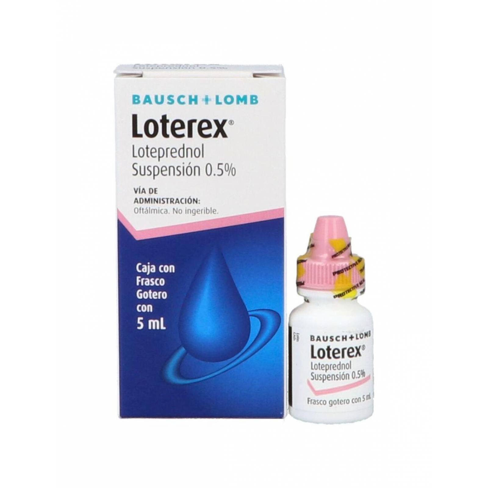 Loterex 0.5 % Caja Con Frasco Gotero 5 mL 