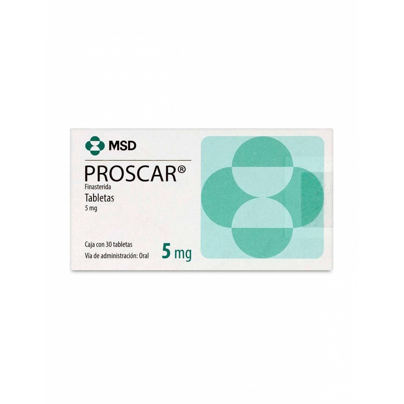 Proscar 5 mg Caja Con 30 Tabletas 
