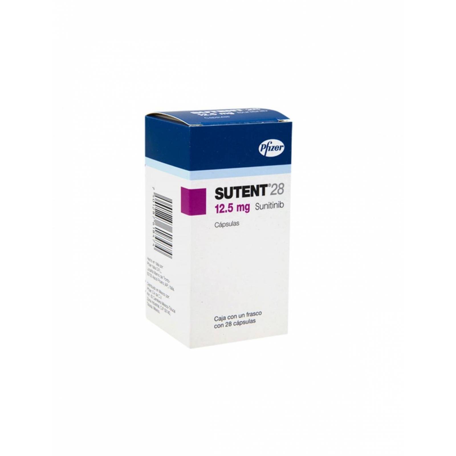 Sutent 28 12.5 mg Caja Con 28 Cápsulas 