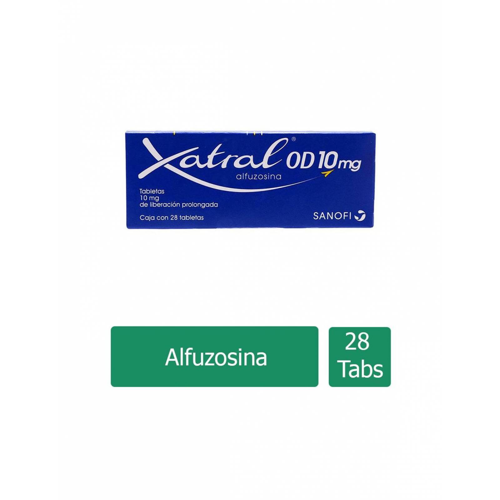 Xatral Od 10 mg Caja Con 28 Tabletas 
