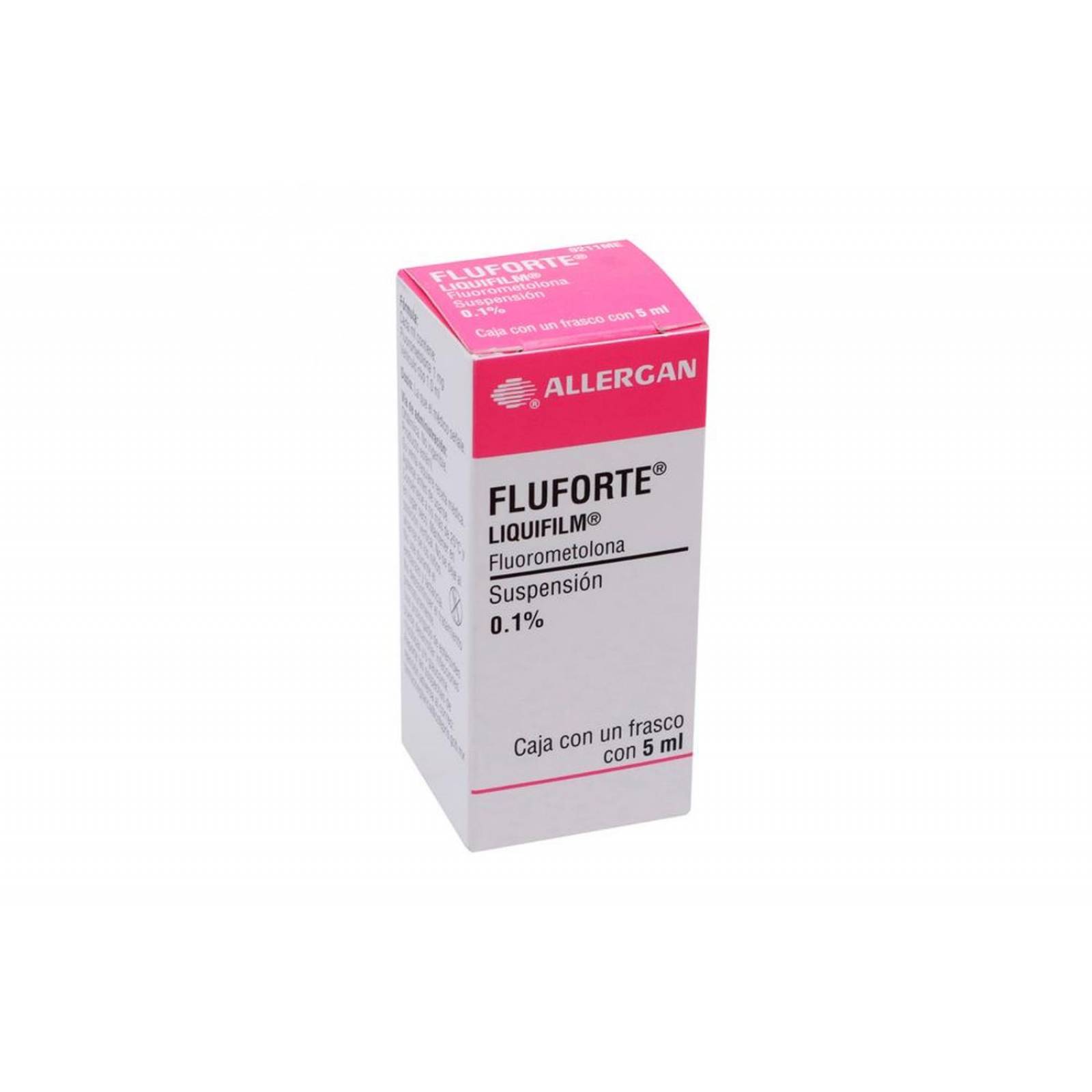 Flurorte Liquifilm Suspensión 0.1% Caja Con Frasco Con 5 mL 