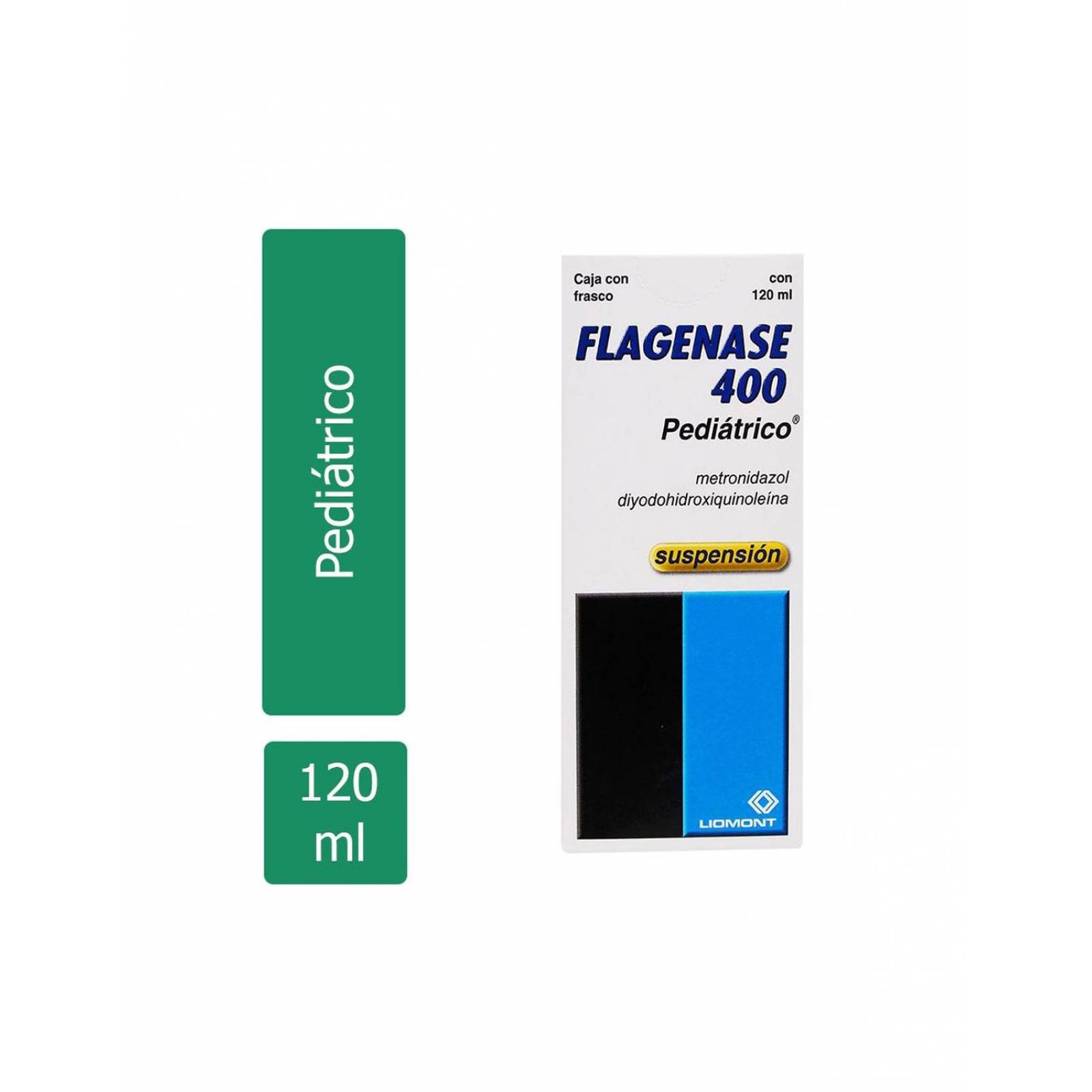 Flagenase 400 Pediátrico Caja Con Frasco De 100 mL 