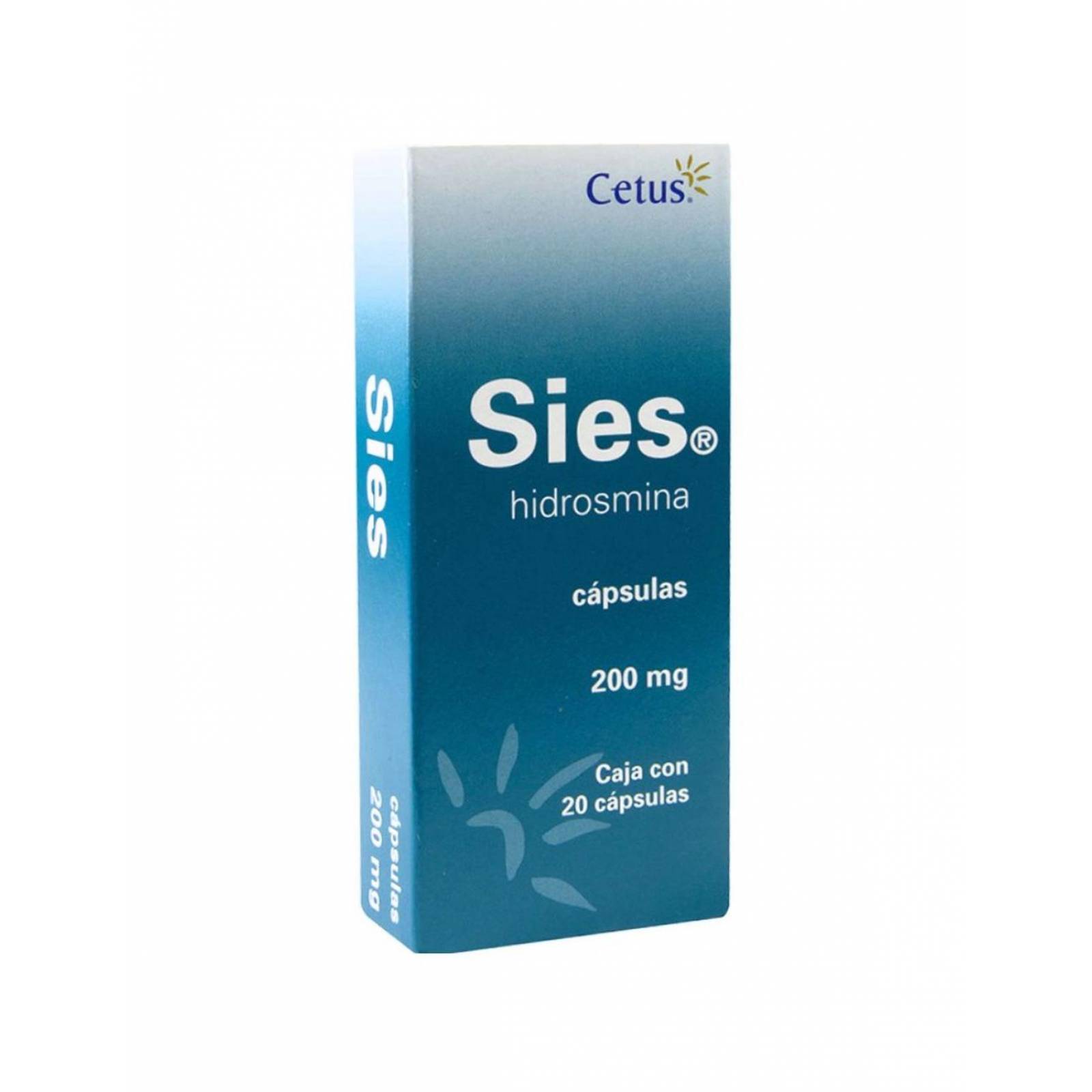 Sies 200 mg Caja Con 20 Cápsulas 