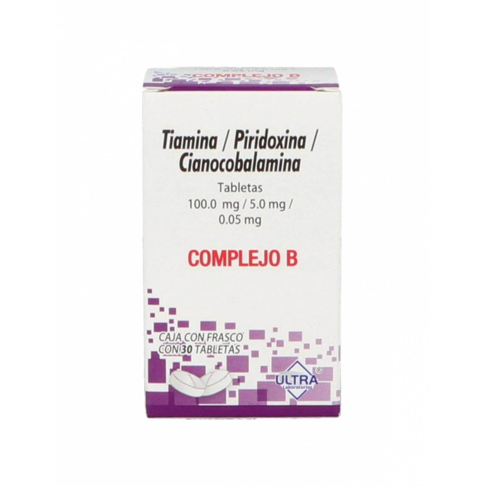 Complejo B Tab C30 