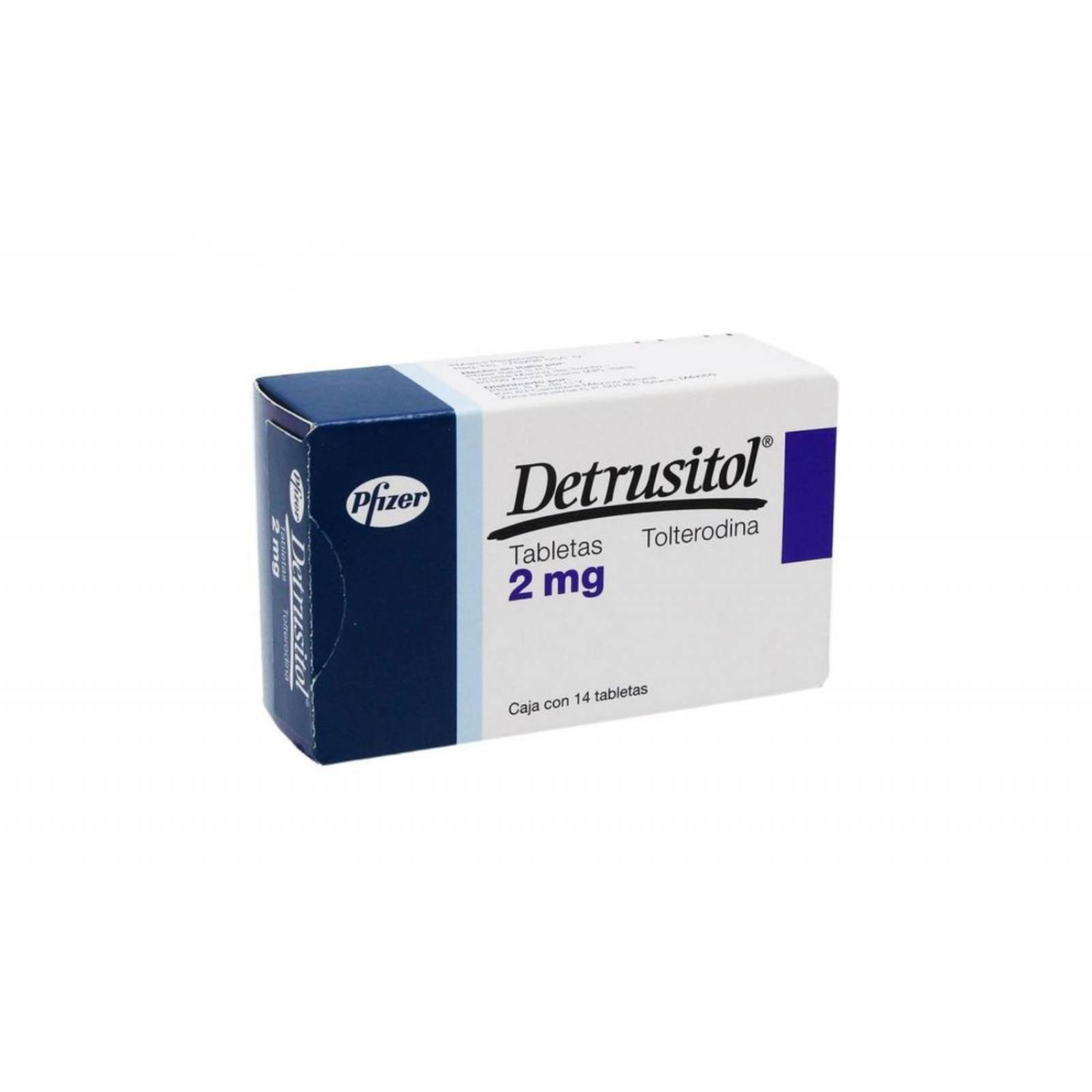 Detrusitol 2mg Caja Con 14 Tabletas 