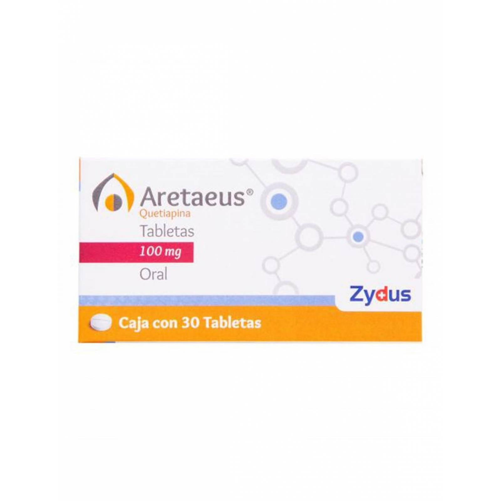 Aretaeus 100 mg Caja Con 30 Tabletas 