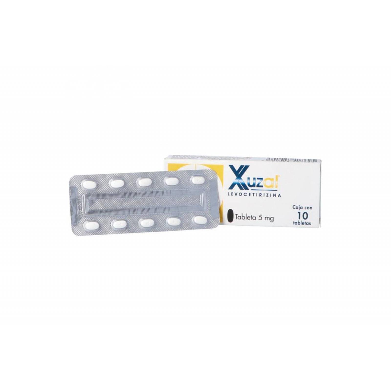 Xuzal 5 mg Caja Con 10 Tabletas 