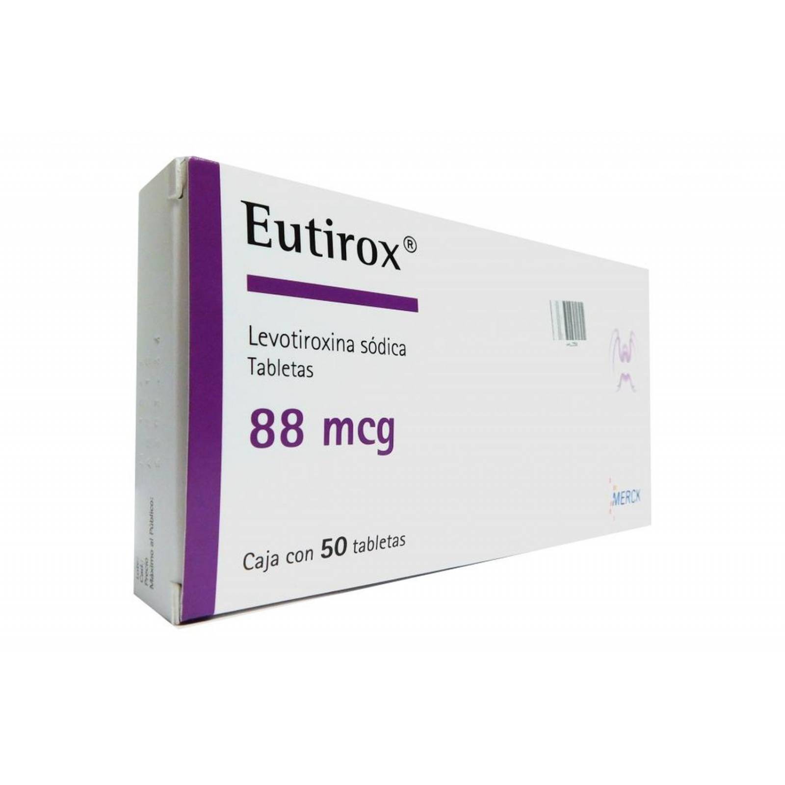 Eutirox 88 Mcg Caja Con 50 Tabletas 