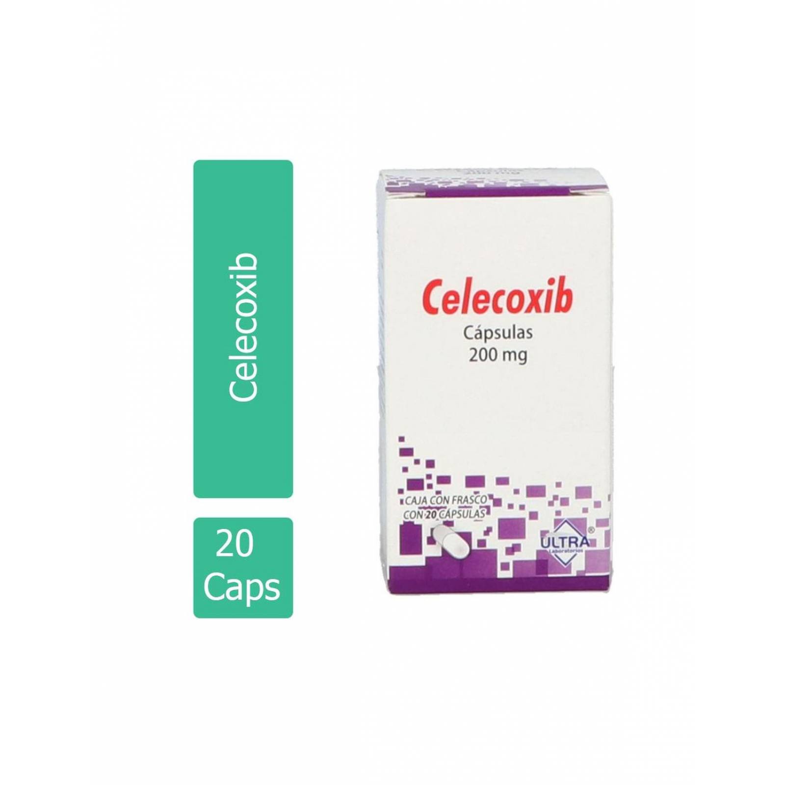 Celecoxib 200 mg Caja Con 20 Comprimidos 