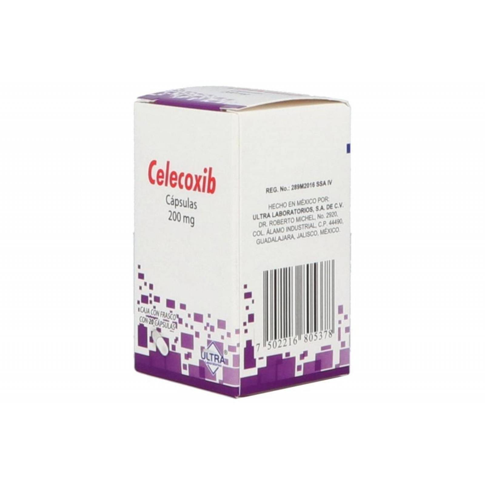 Celecoxib 200 mg Caja Con 20 Comprimidos 