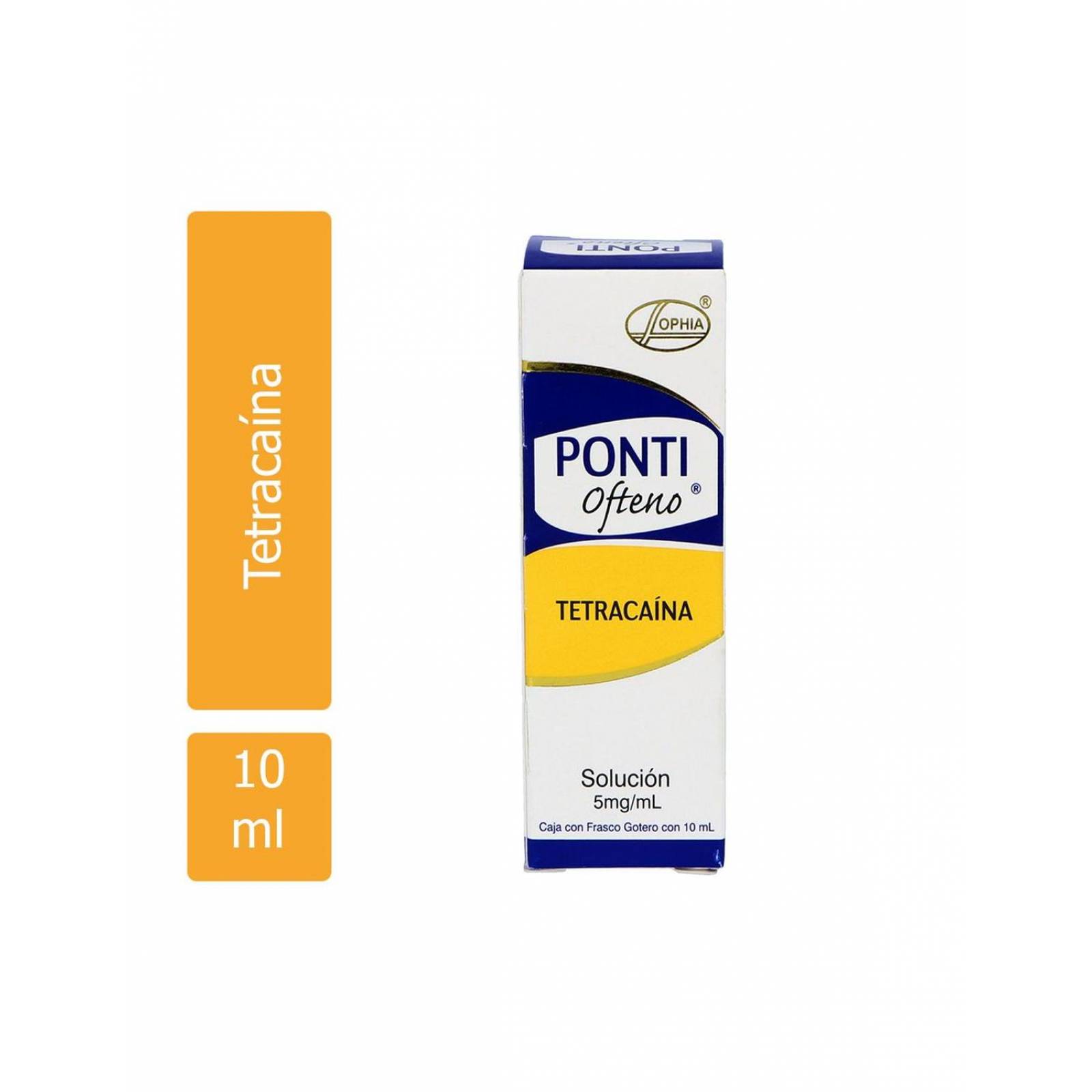 Ponti Ofteno Caja Con Frasco Gotero Con 10 mL 