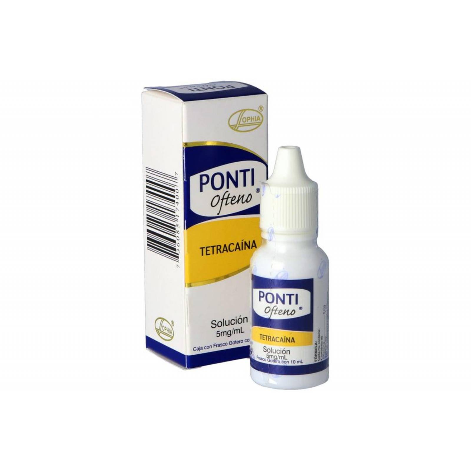 Ponti Ofteno Caja Con Frasco Gotero Con 10 mL 