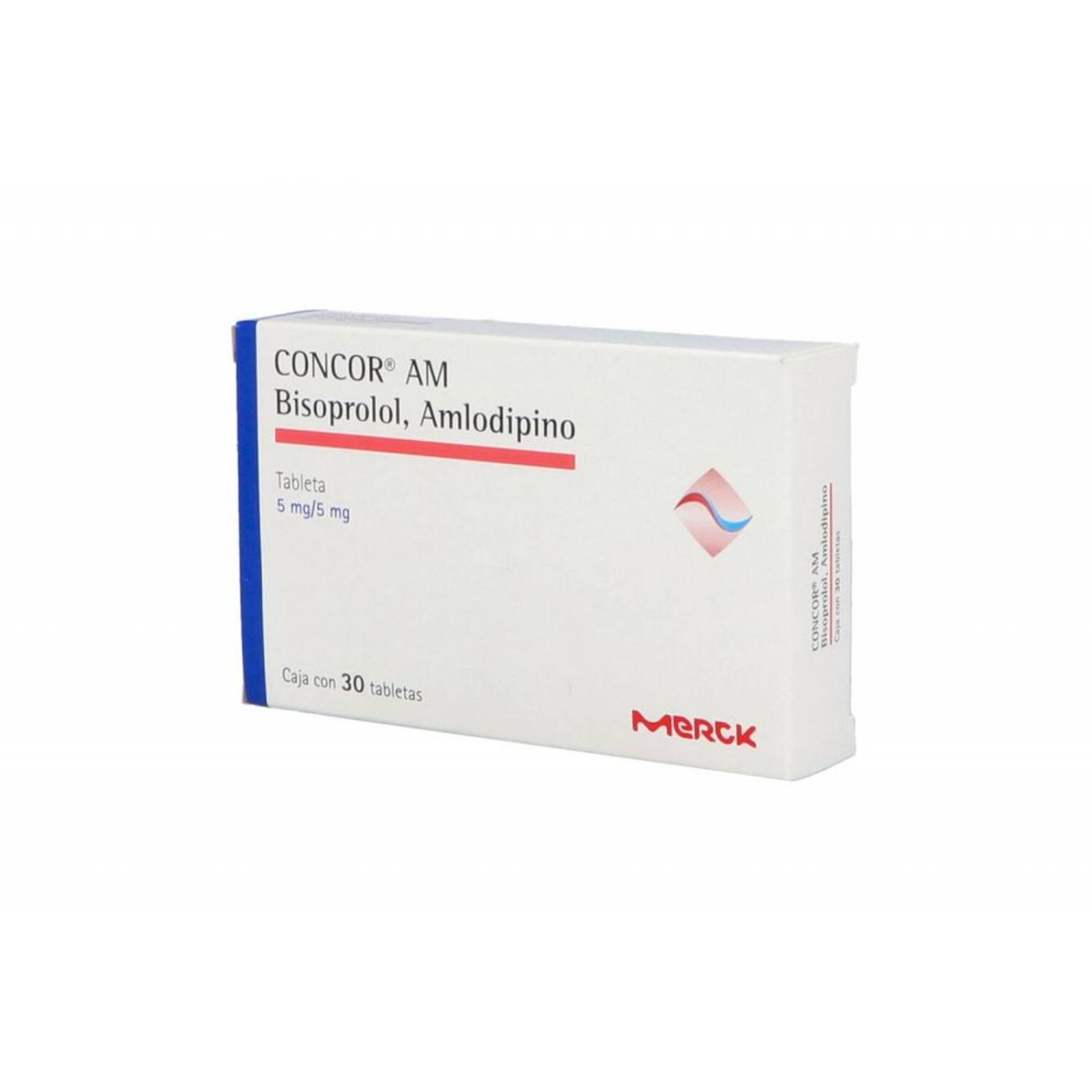Concor Am 5 mg / 5 mg Caja Con 30 Tabletas 
