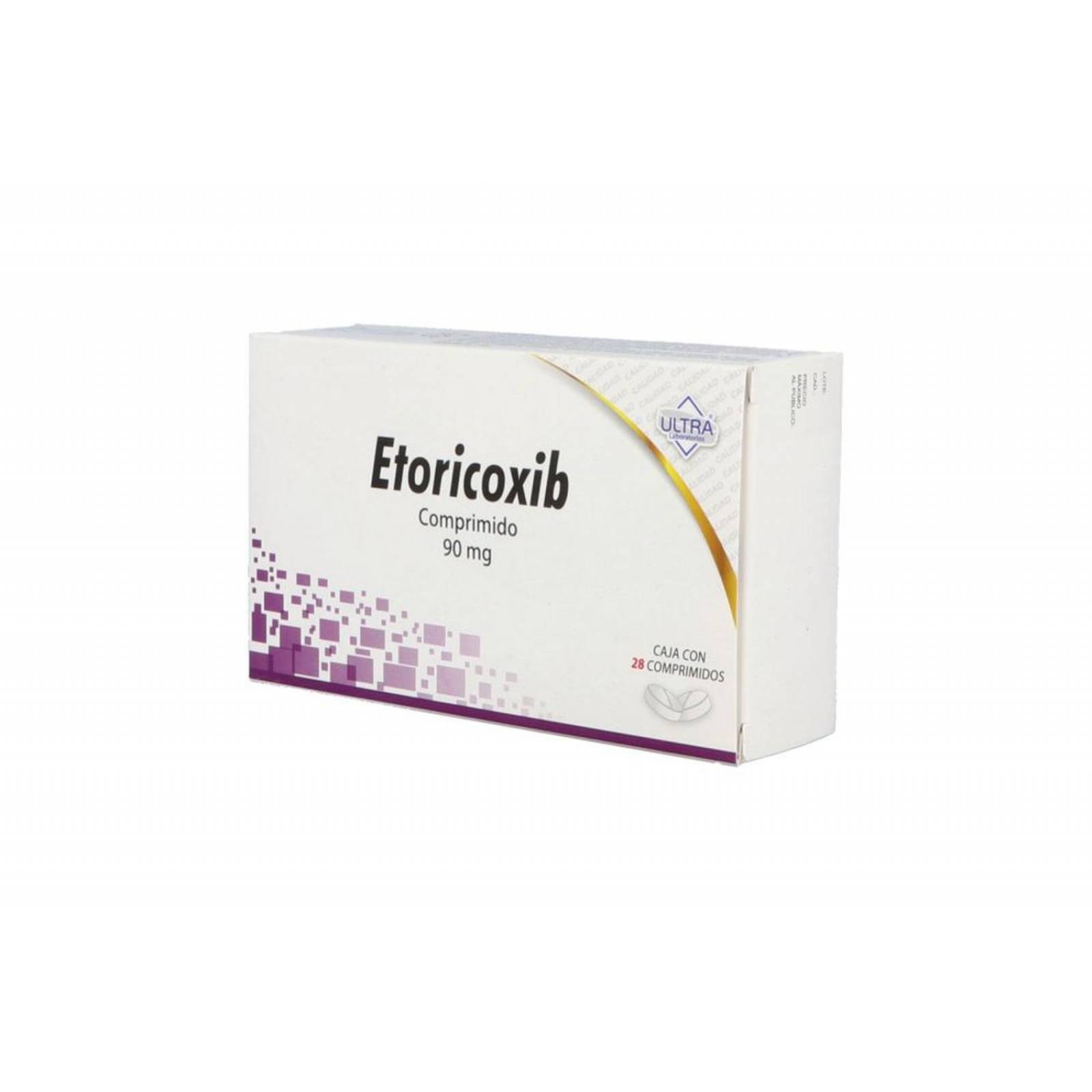 Etoricoxib 90 mg Caja Con 28 Comprimidos 